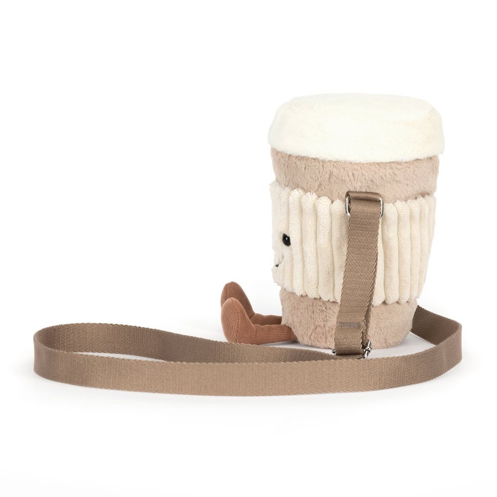 Túi Đeo Chéo Thú Bông JELLYCAT Amuseables Coffee-To-Go Bag
