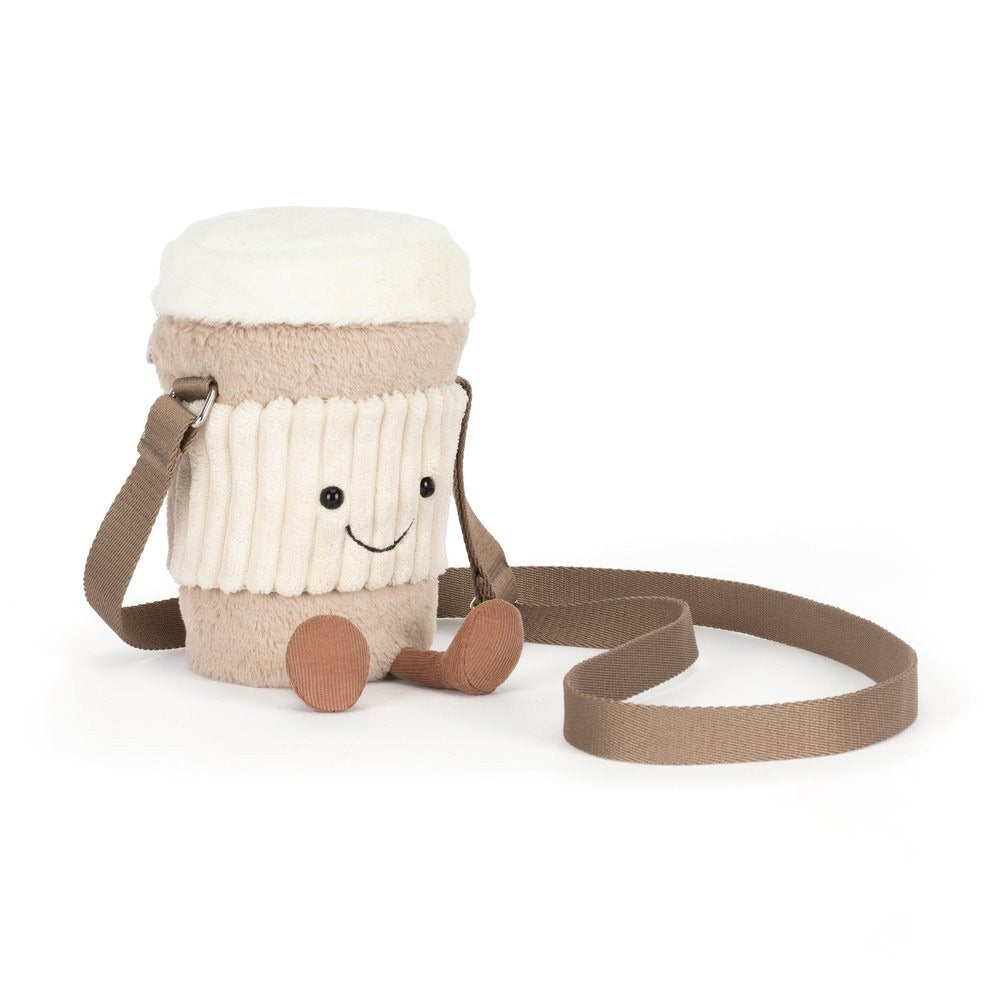Túi Đeo Chéo Thú Bông JELLYCAT Amuseables Coffee-To-Go Bag