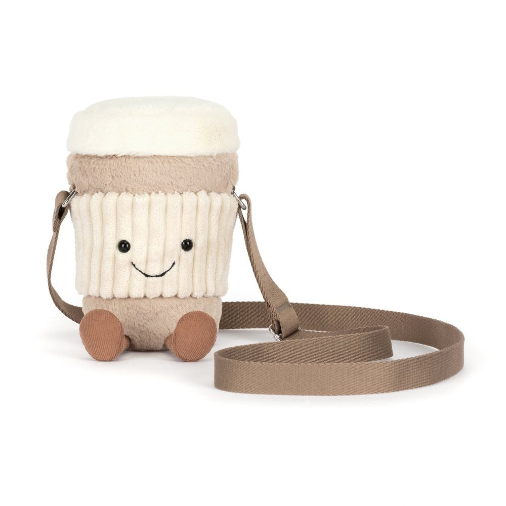 Túi Đeo Chéo Thú Bông JELLYCAT Amuseables Coffee-To-Go Bag