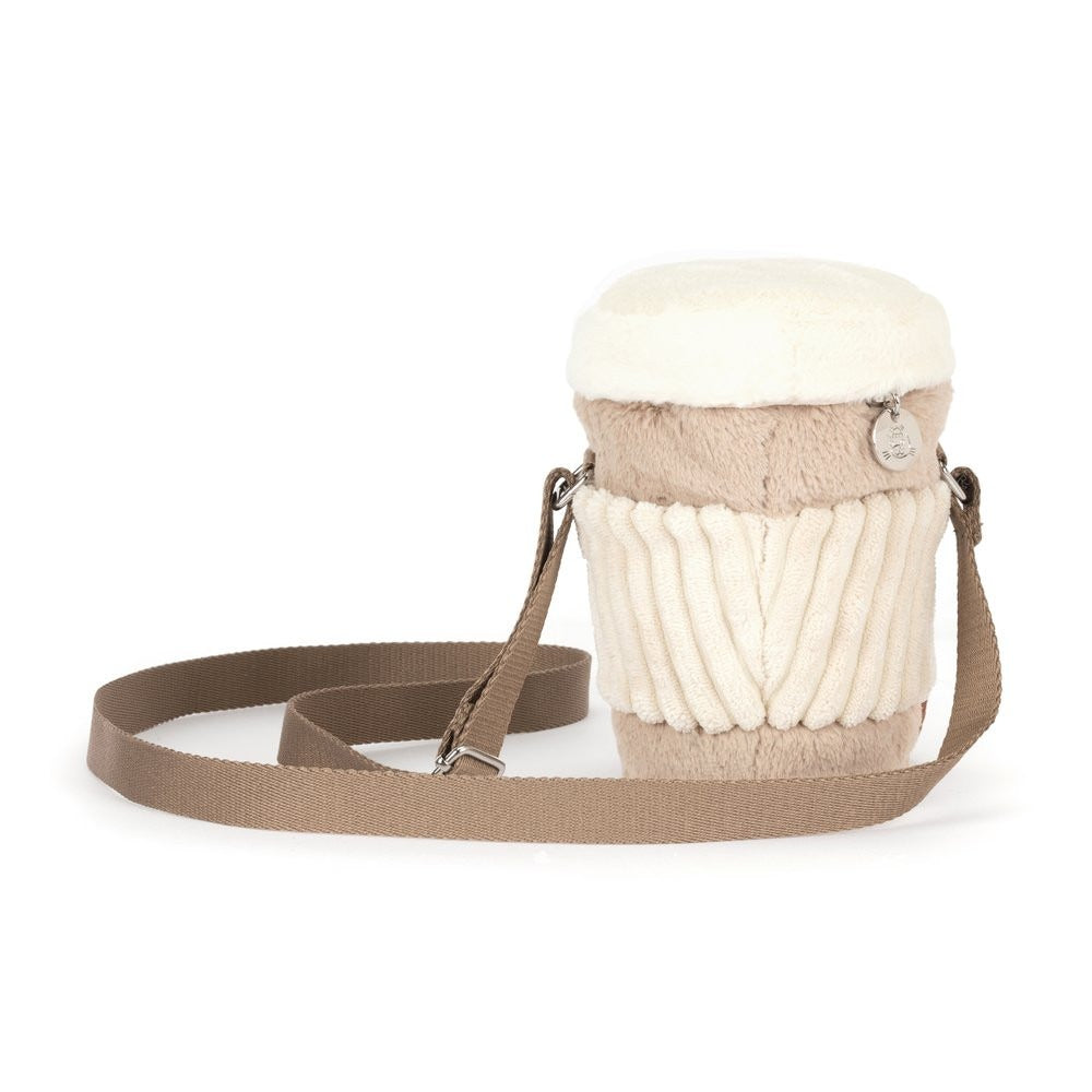Túi Đeo Chéo Thú Bông JELLYCAT Amuseables Coffee-To-Go Bag