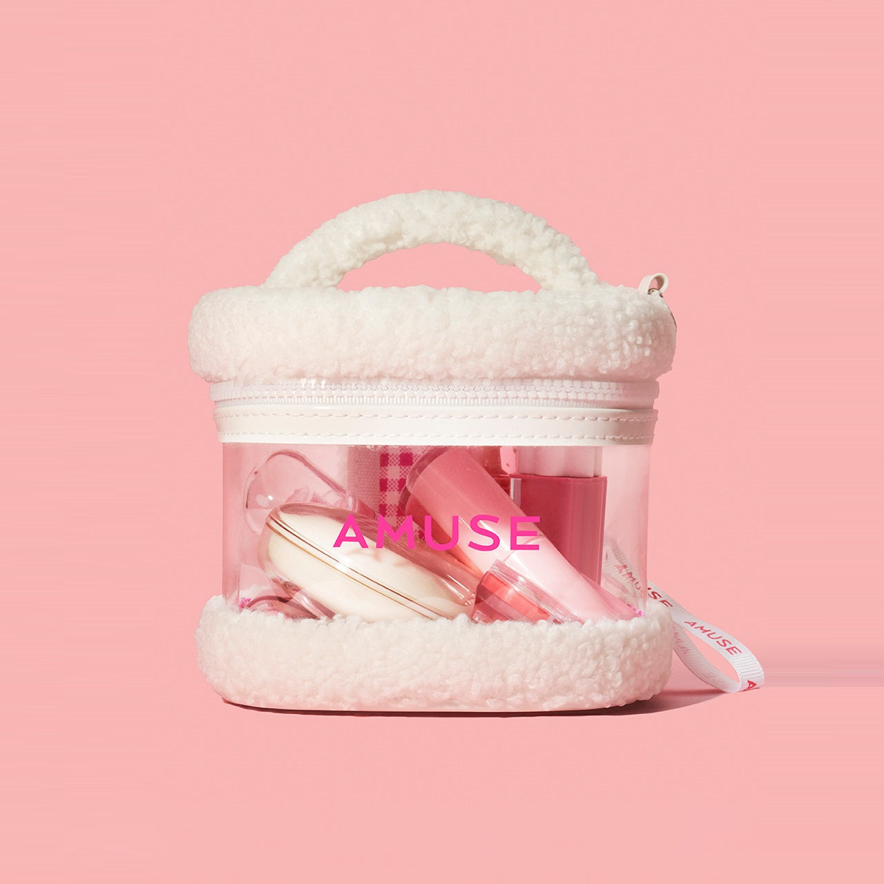 Túi Đựng Đồ Trang Điểm AMUSE My Amuse Fluffy Pouch-Kallos