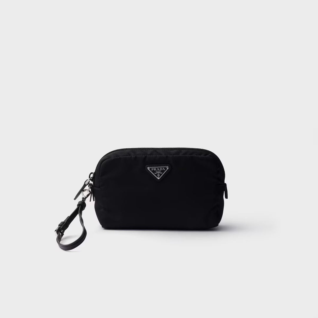 Túi Đựng Đồ Trang Điểm PRADA Small Re-Nylon Pouch 