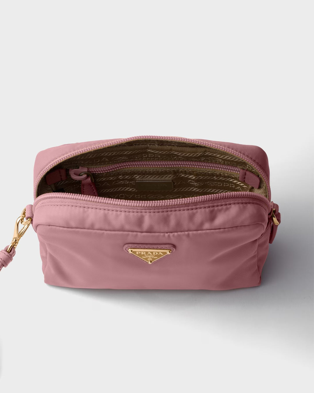 Túi Đựng Đồ Trang Điểm PRADA Small Re-Nylon Pouch #Pesco