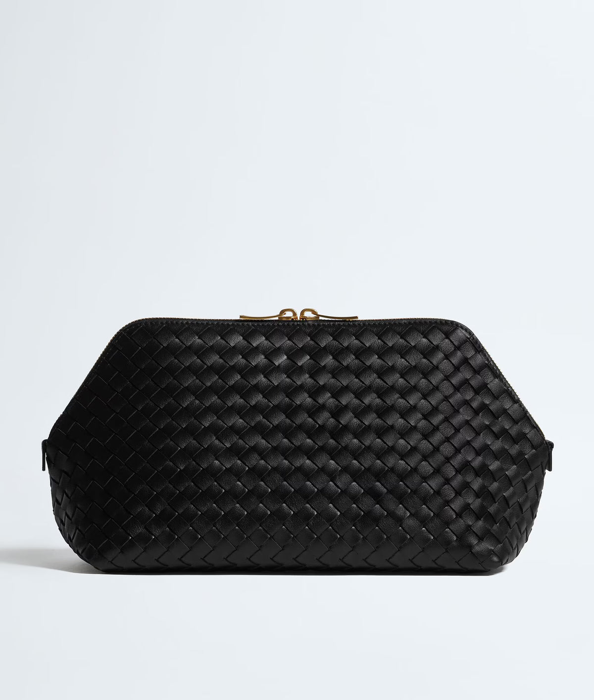 Túi Đựng Mỹ Phẩm BOTTEGA VENETA Large Cosmetic Pouch #Black