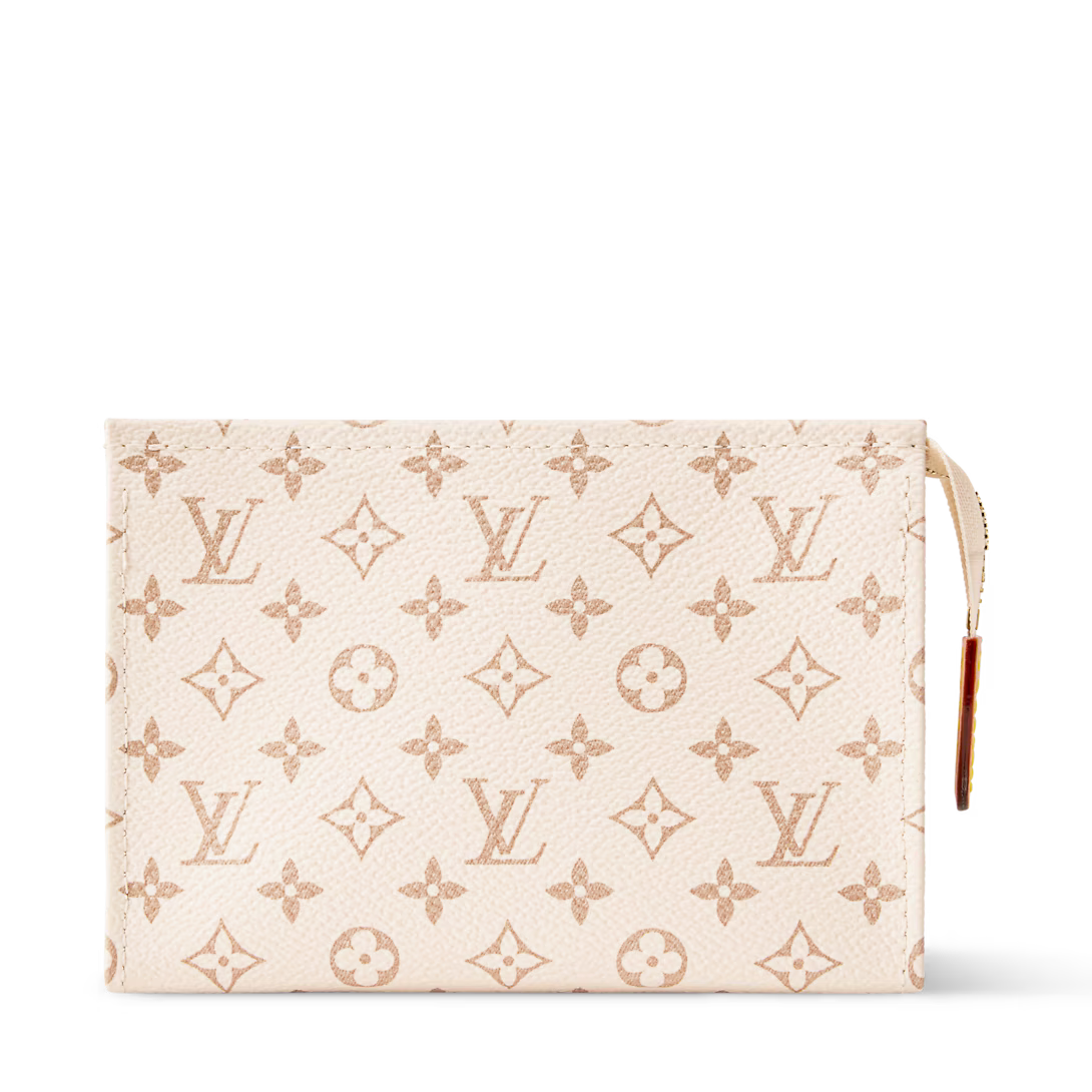 Túi Đựng Mỹ Phẩm Louis Vuitton Poche Toilette #Dune