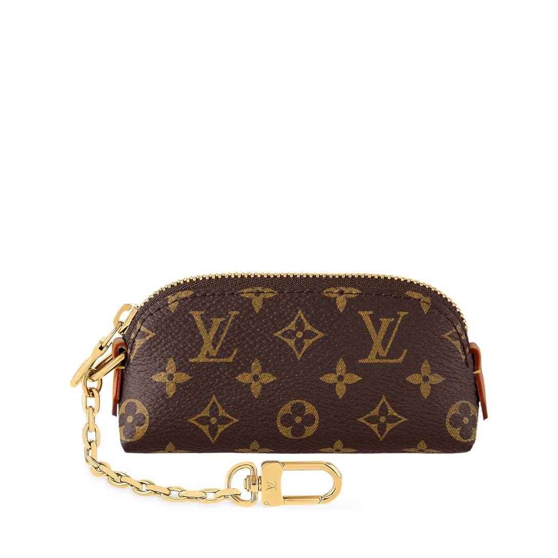 Túi Đựng Son Louis Vuitton Cosmetic Lipstick Pouch #Monogram