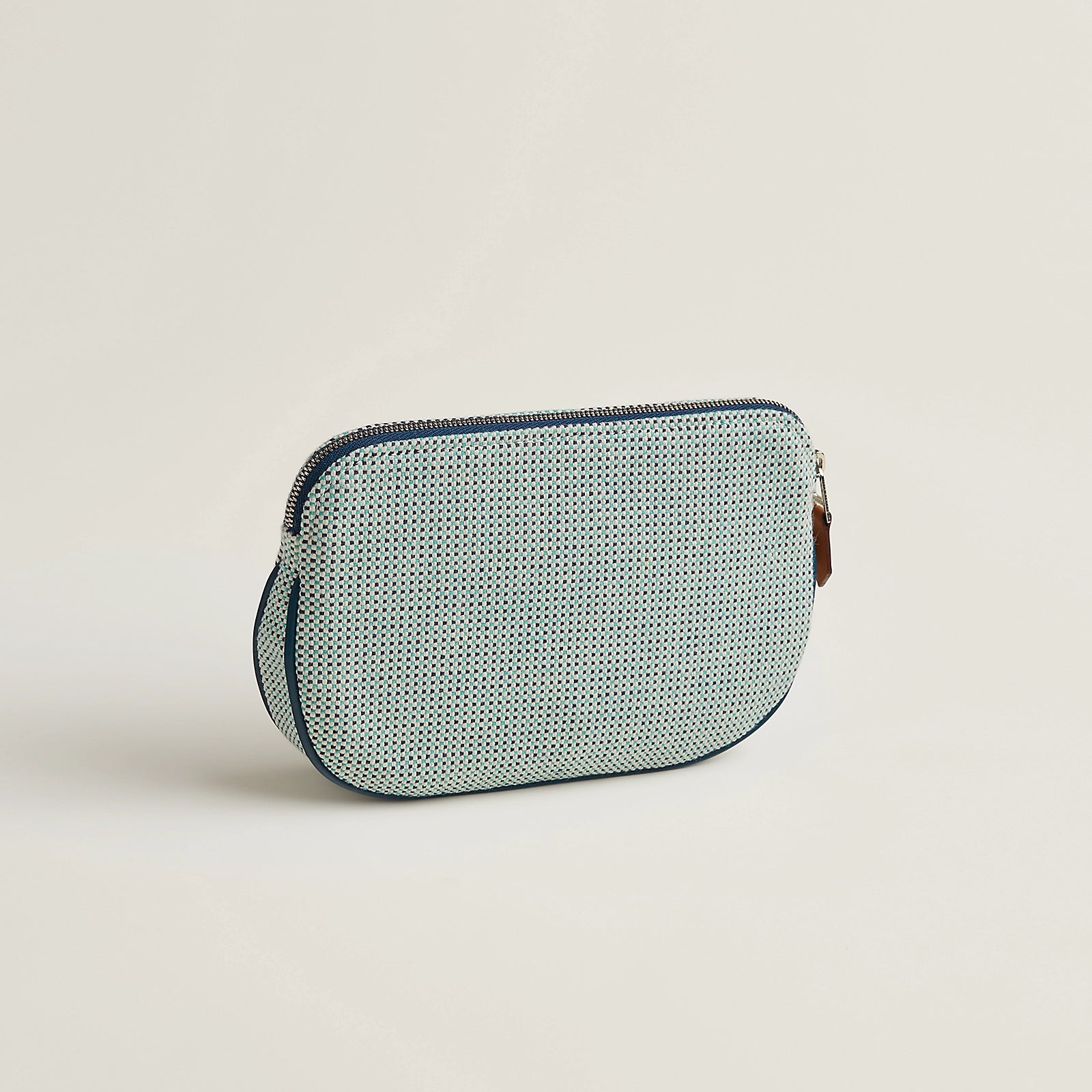 Túi Đựng Mỹ Phẩm HERMÈS Echappee Case #Marine - Kallos Vietnam