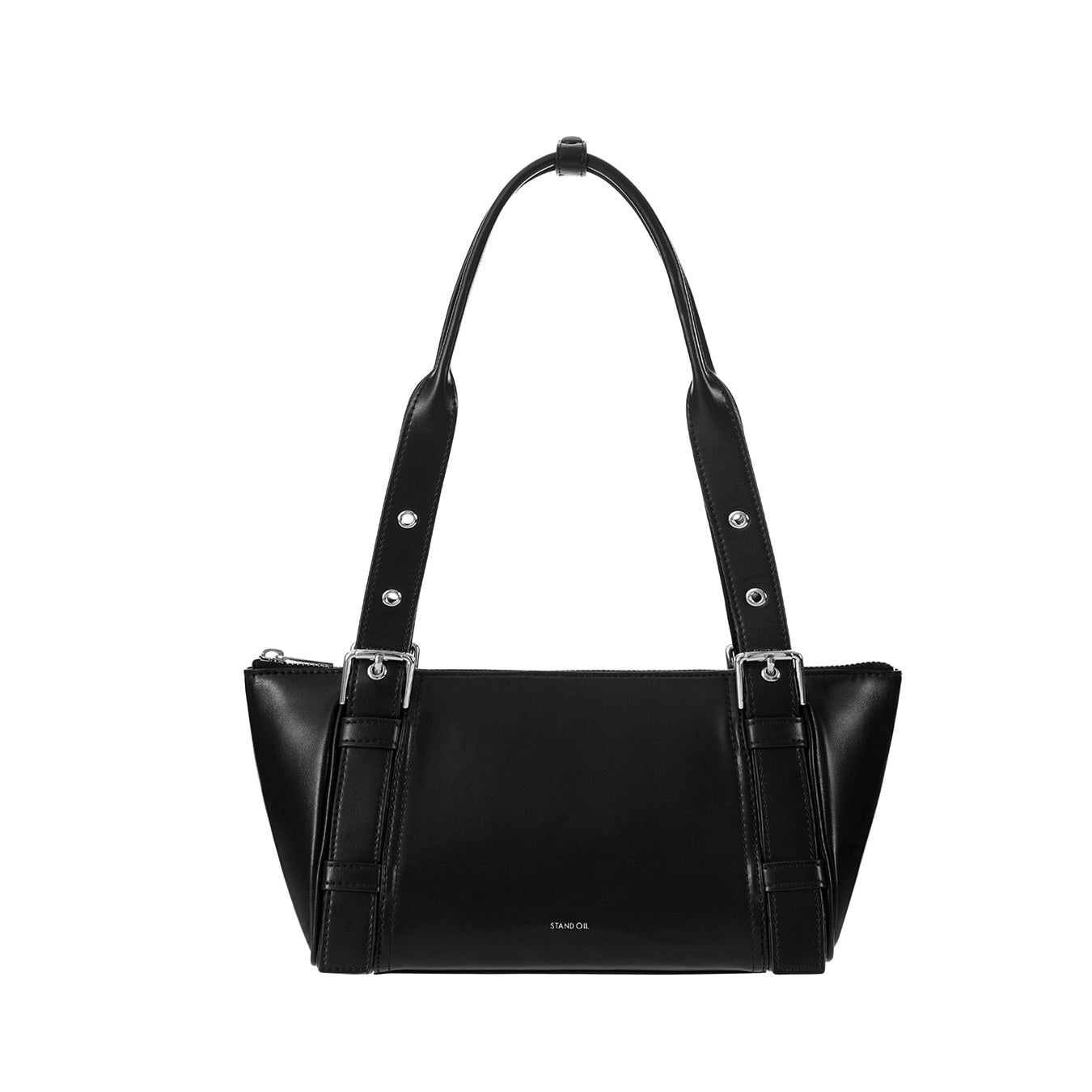 Túi Xách Stand Oil Boat Bag #Black-Kallos