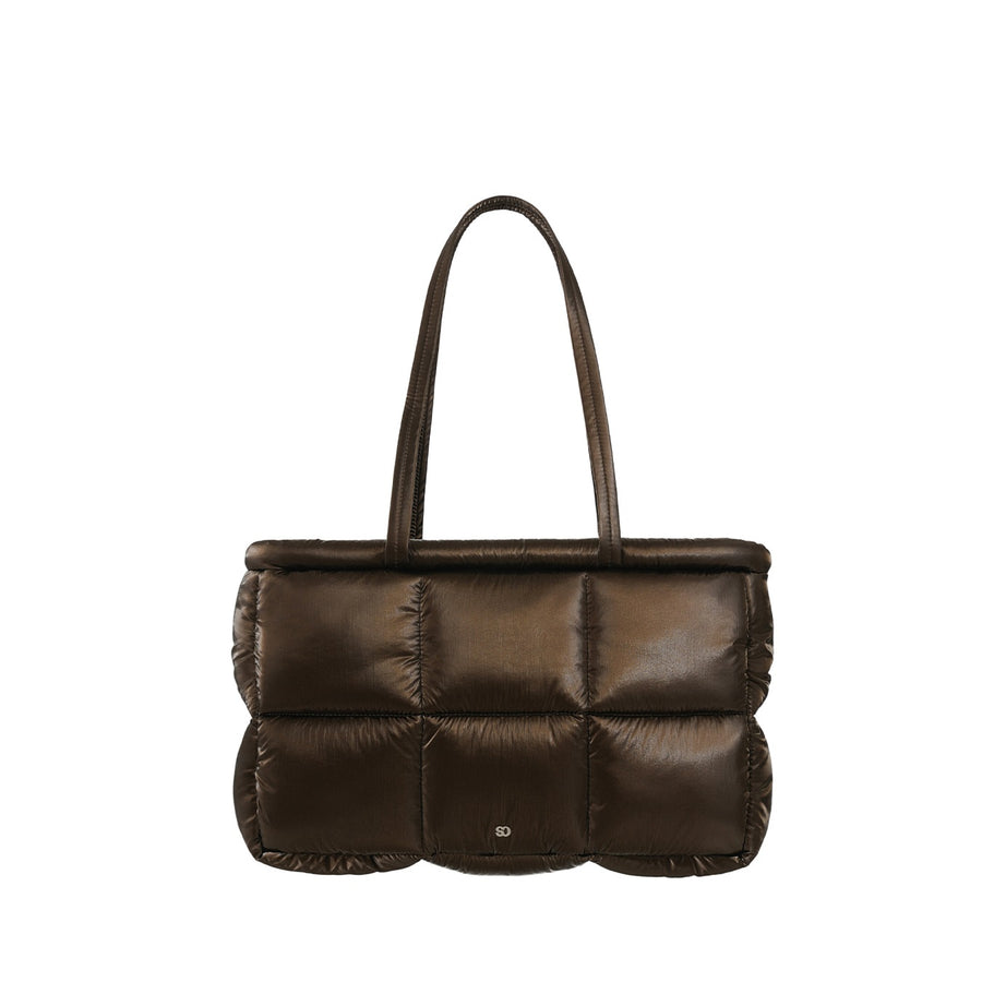 Túi Xách Stand Oil Bubble Bag #Marron-Kallos