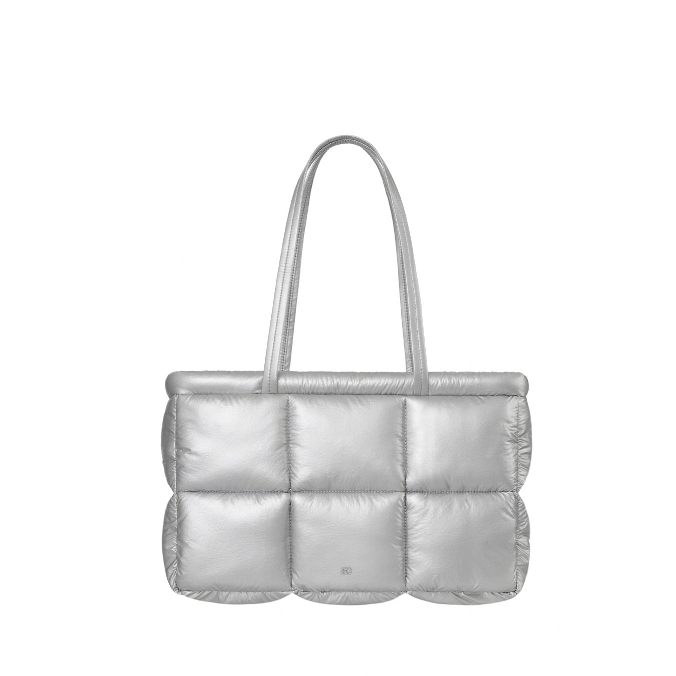 Túi Xách Stand Oil Bubble Bag #Silver-Kallos