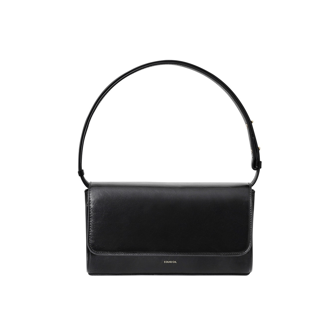 Túi Xách Stand Oil Butter Bag Classic #Black-Kallos