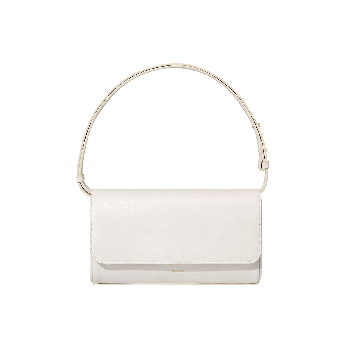 Túi Xách Stand Oil Butter Bag Classic #Cream