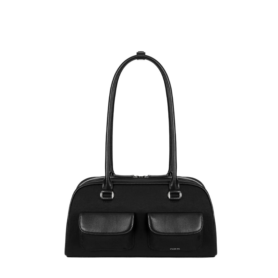 Túi Xách Stand Oil Chubby Bag Nylon #Black-Kallos