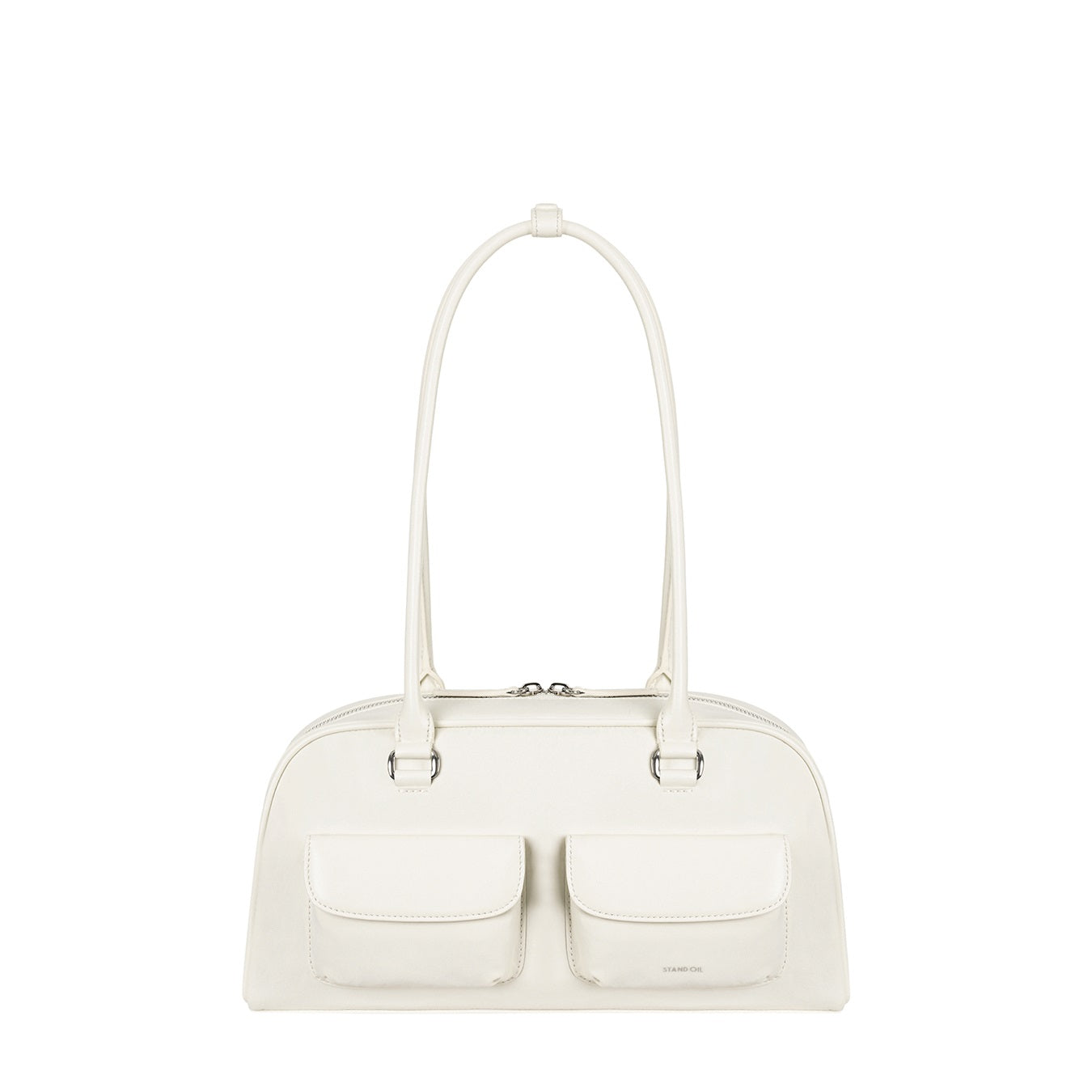 Túi Xách Stand Oil Chubby Bag Nylon #Cream-Kallos