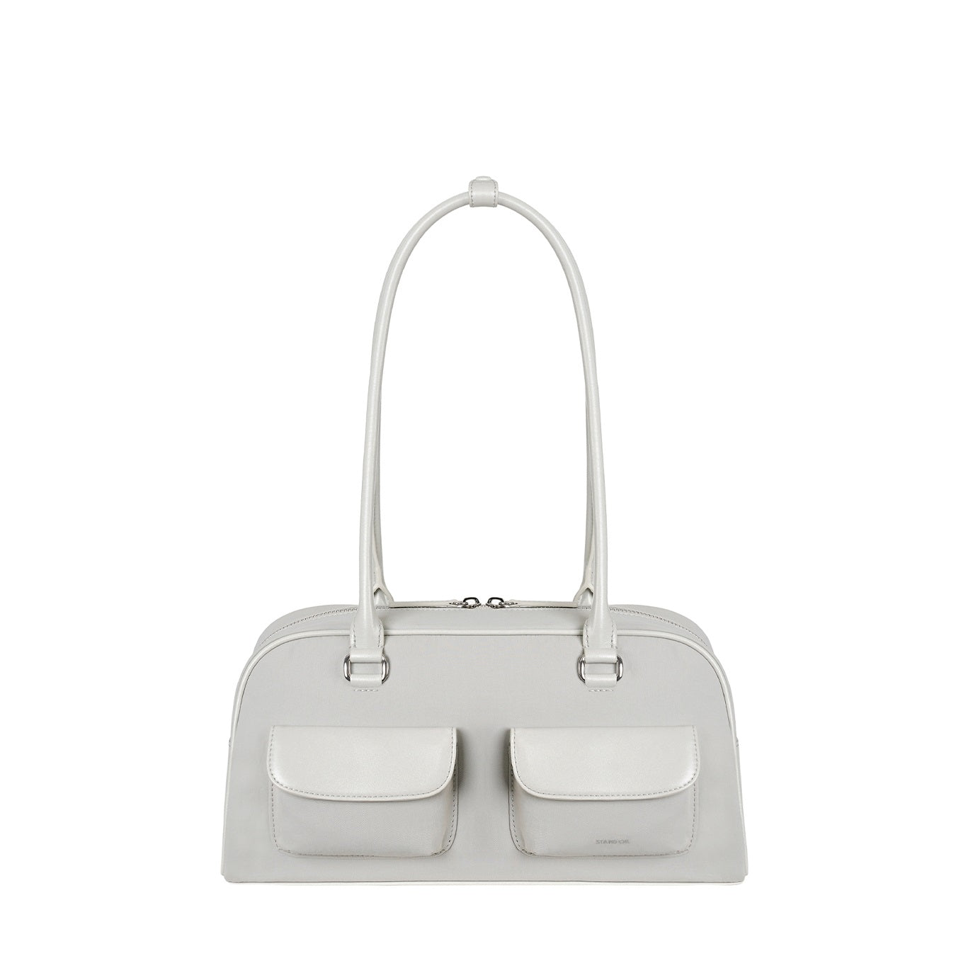 Túi Xách Stand Oil Chubby Bag Nylon #Gray-Kallos