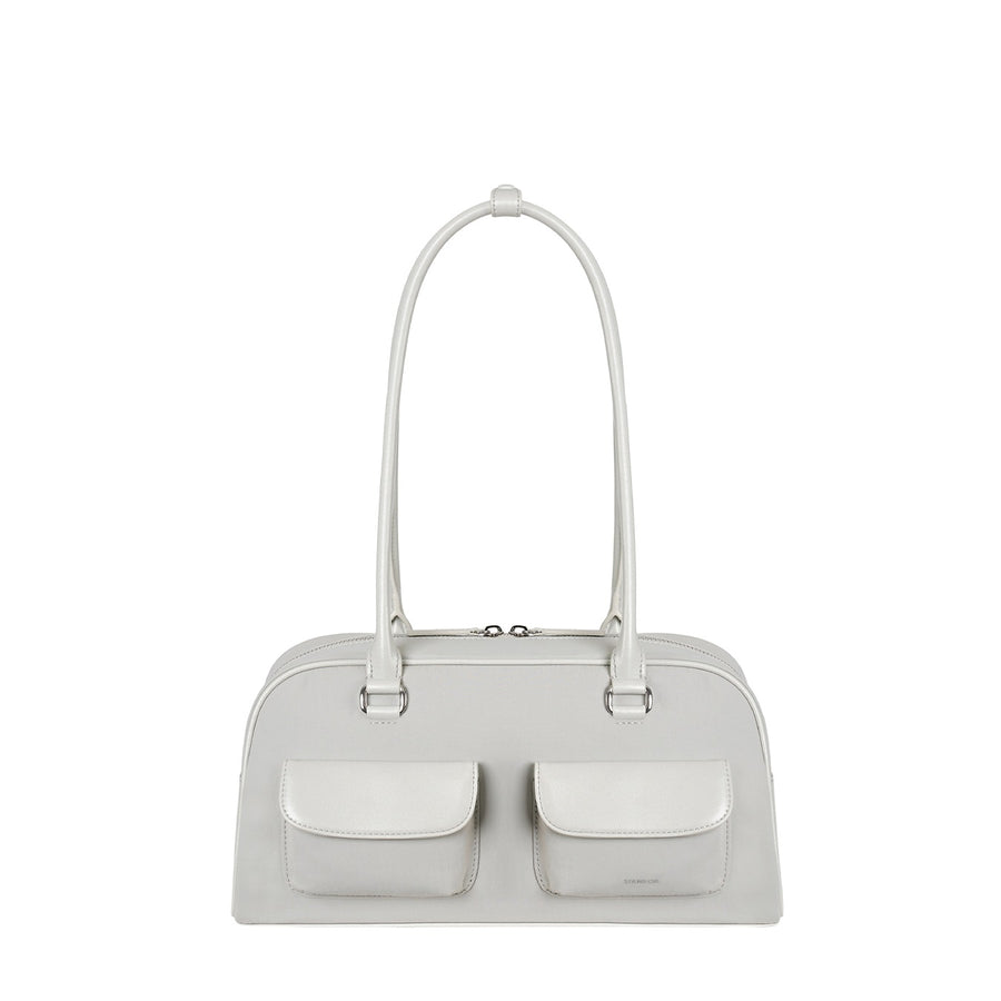 Túi Xách Stand Oil Chubby Bag Nylon #Gray-Kallos