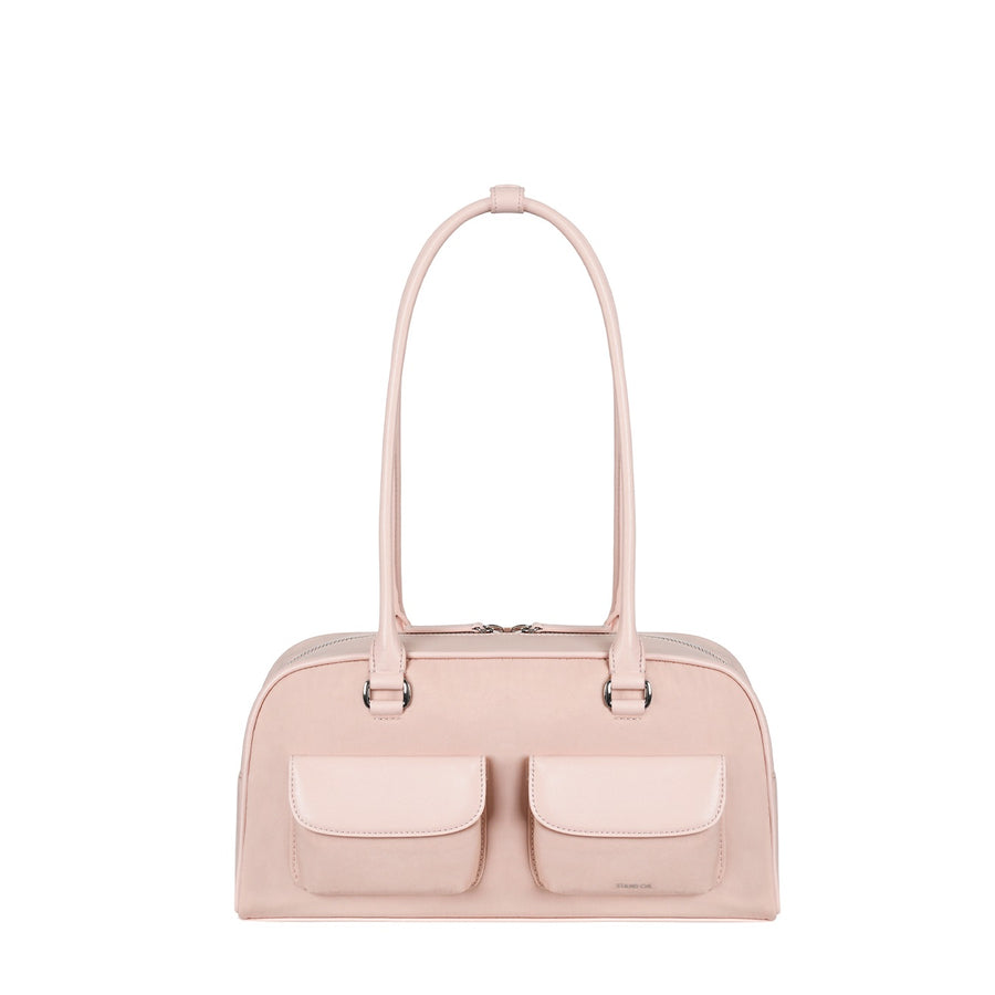 Túi Xách Stand Oil Chubby Bag Nylon #Soft Pink-Kallos