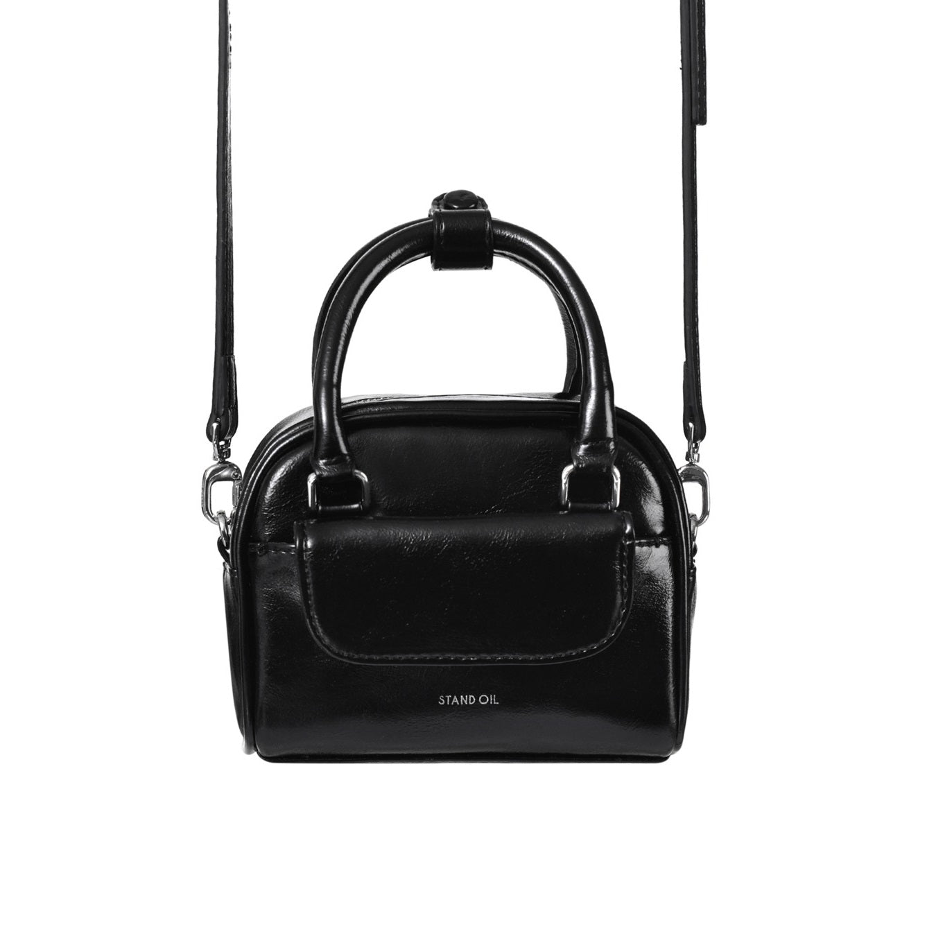 Túi Xách Stand Oil Chubby Bag Tiny #Black-Kallos