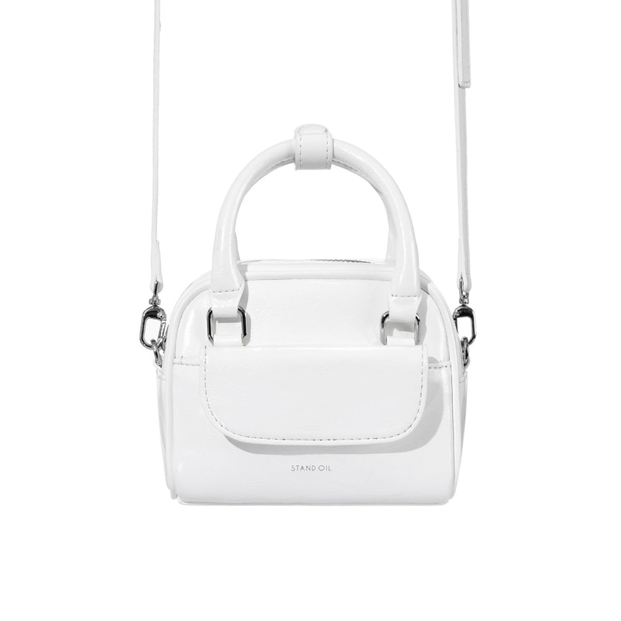 Túi Xách Stand Oil Chubby Bag Tiny #White-Kallos