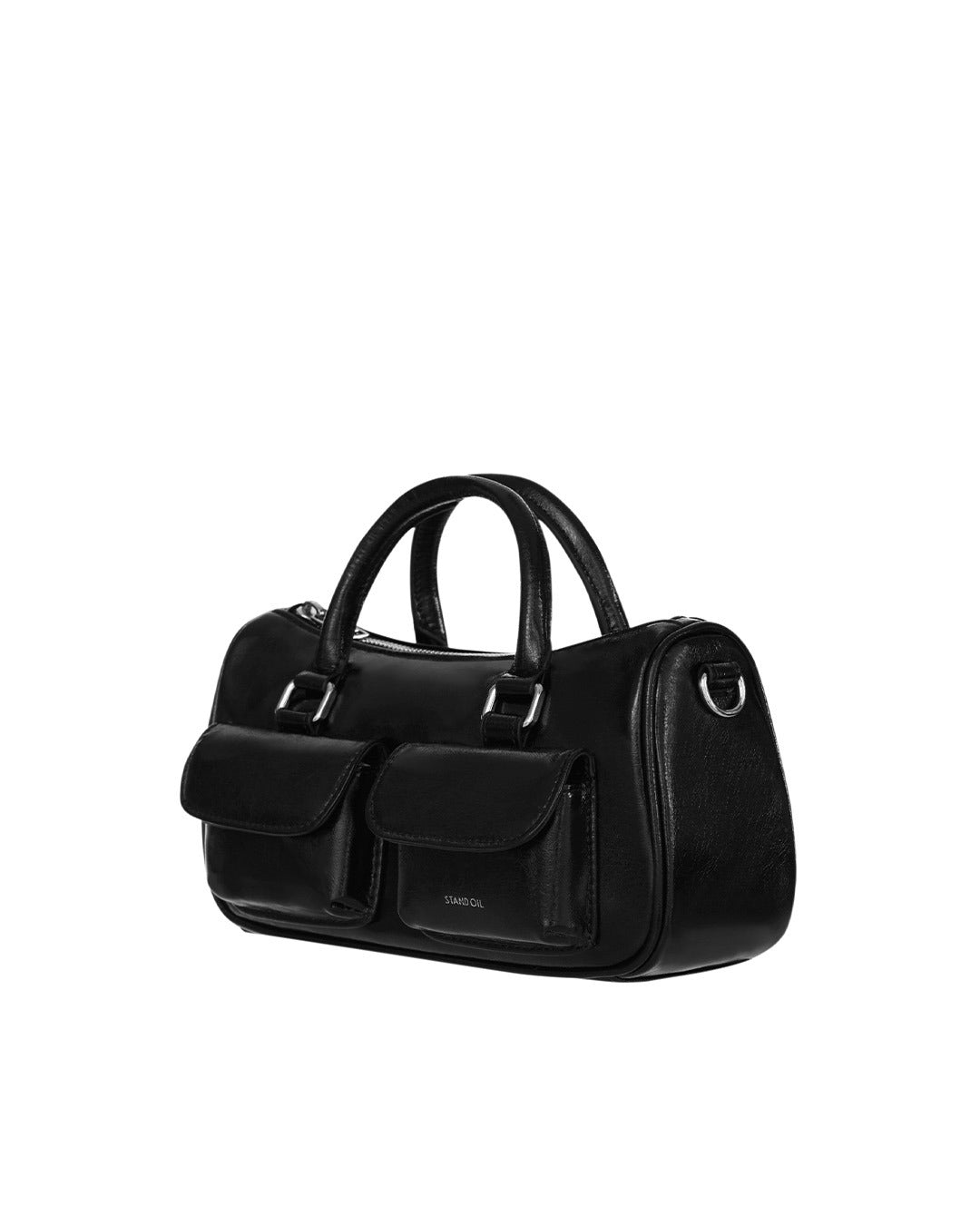 Túi Xách Stand Oil Chubby Half Bag #Black