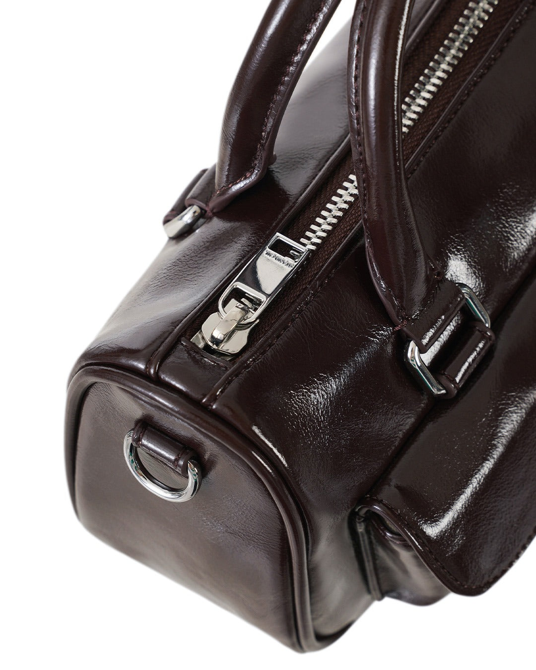 Túi Xách Stand Oil Chubby Half Bag #Marron