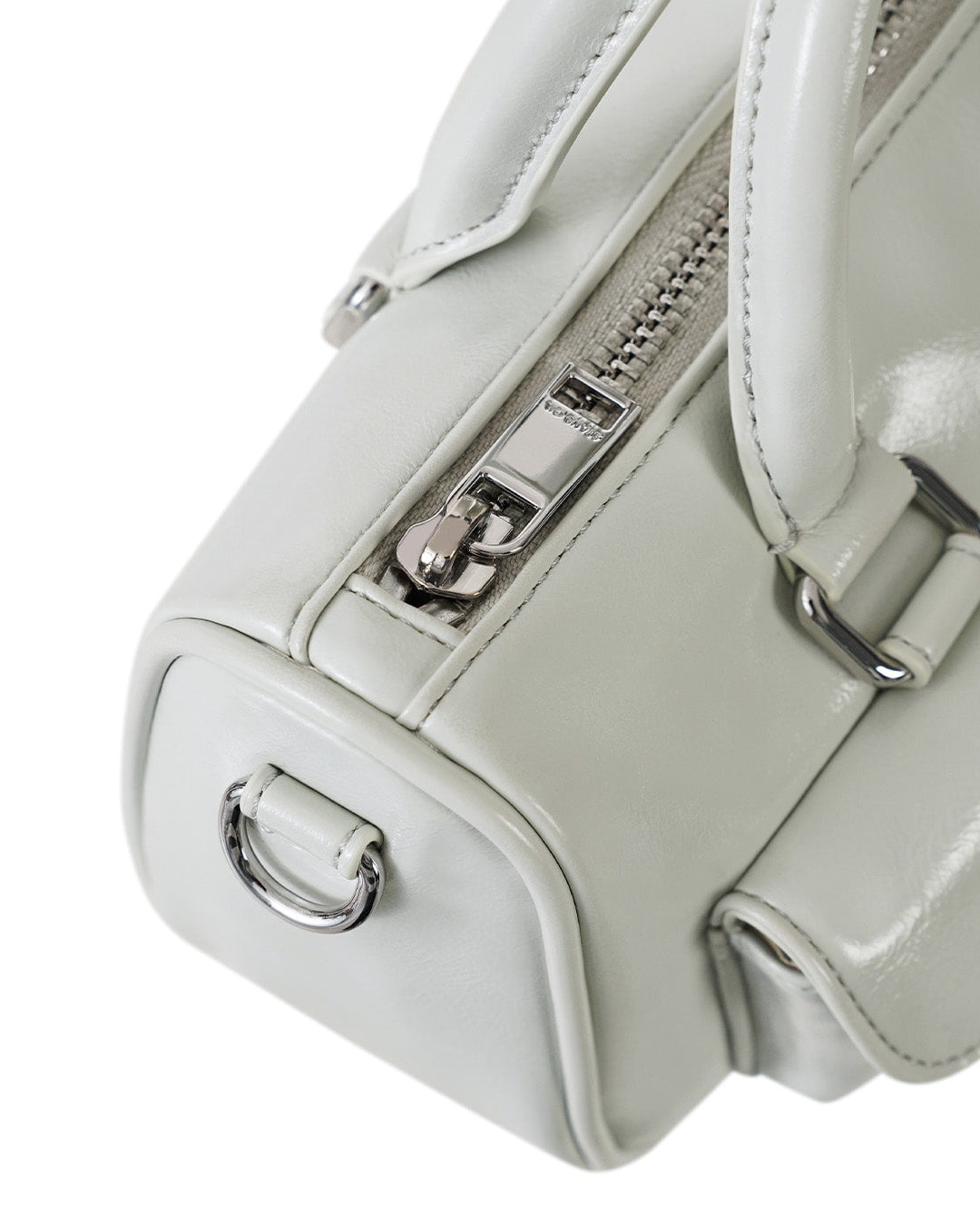 Túi Xách Stand Oil Chubby Half Bag #Pale Grey