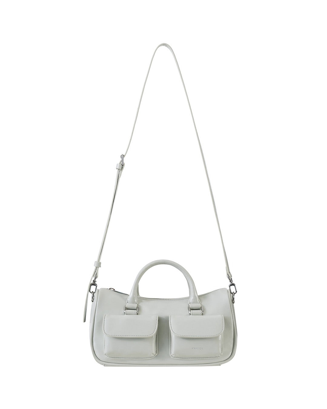 Túi Xách Stand Oil Chubby Half Bag #Pale Grey