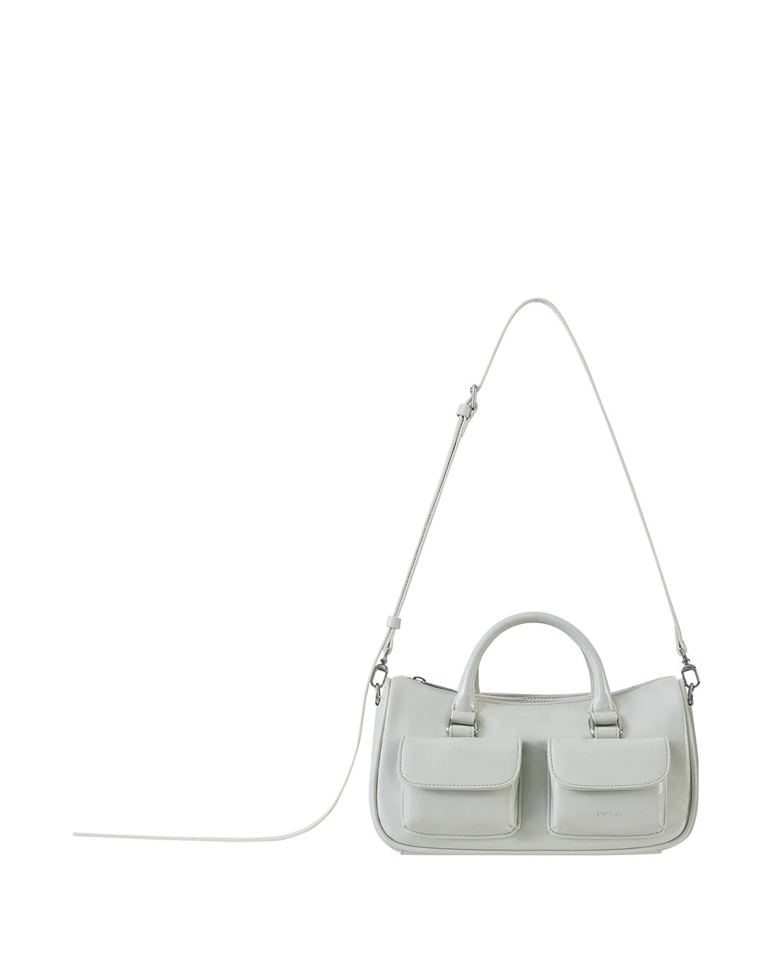 Túi Xách Stand Oil Chubby Half Bag #Pale Grey