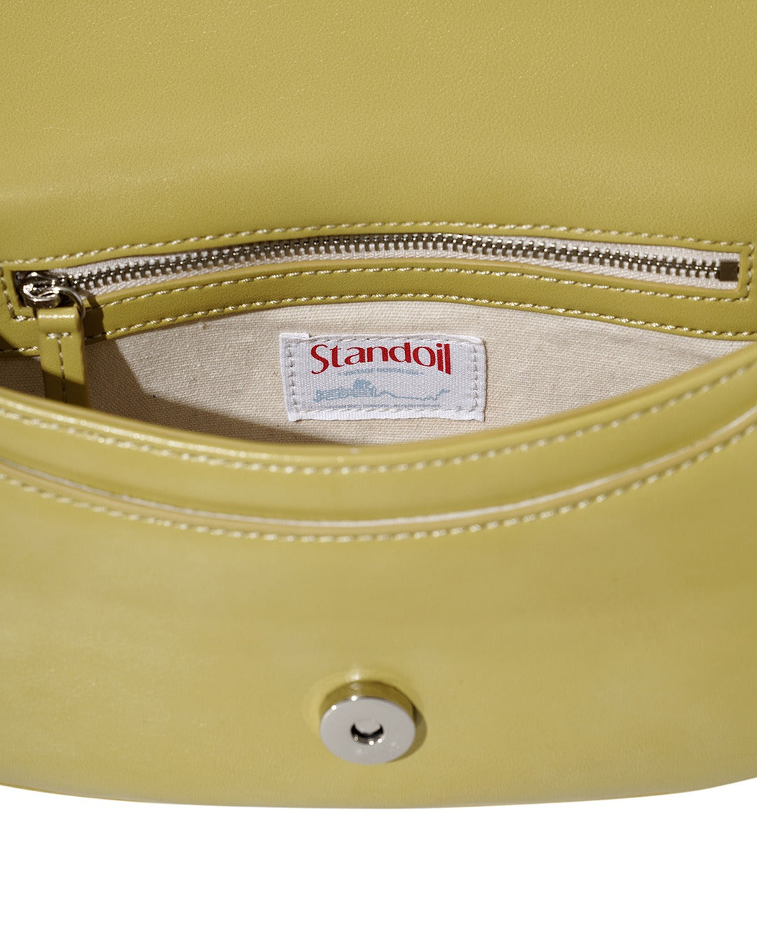 Túi Xách Stand Oil Clam Bag #Olive