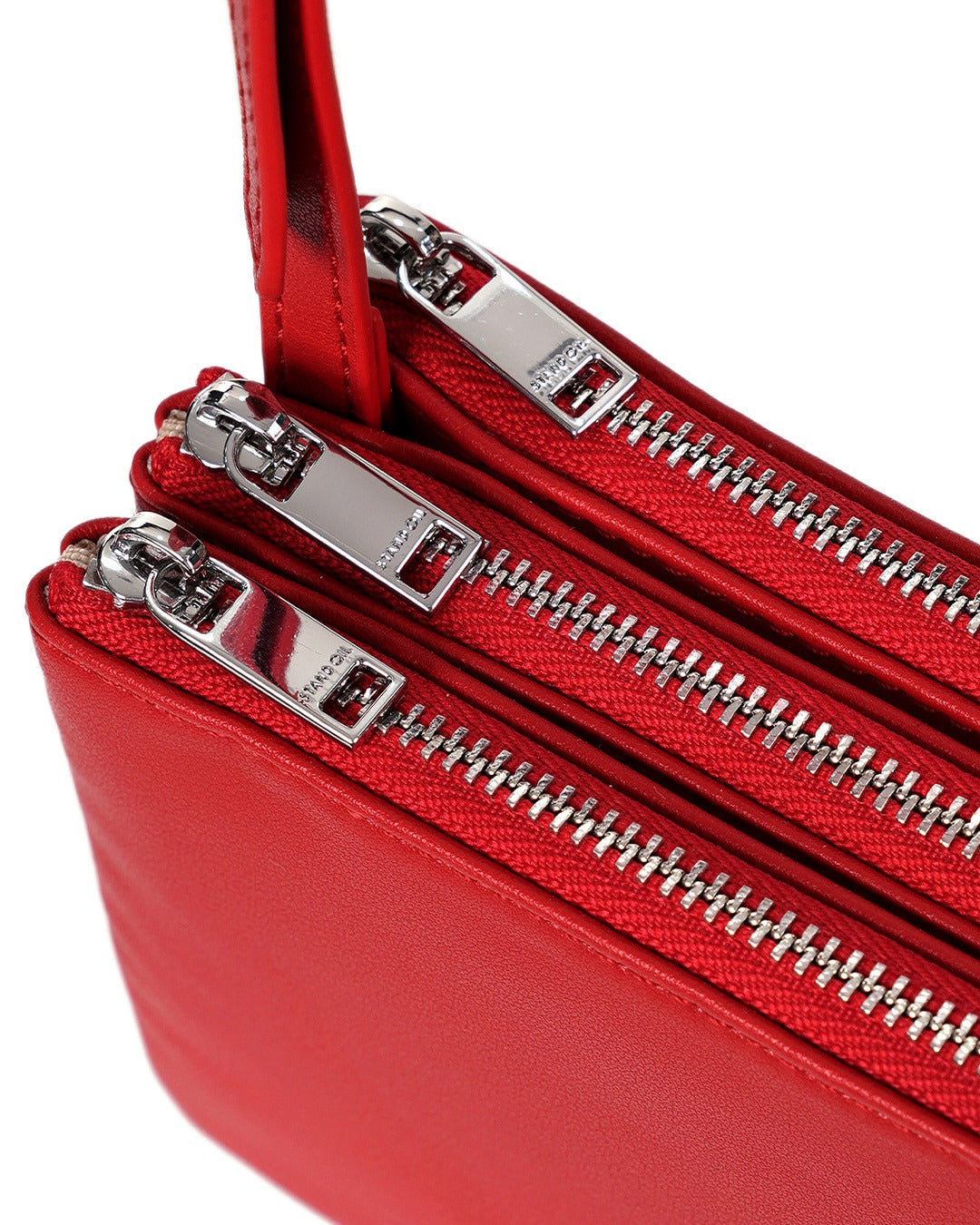 Túi Xách Stand Oil Cookie Accordion Bag #Red