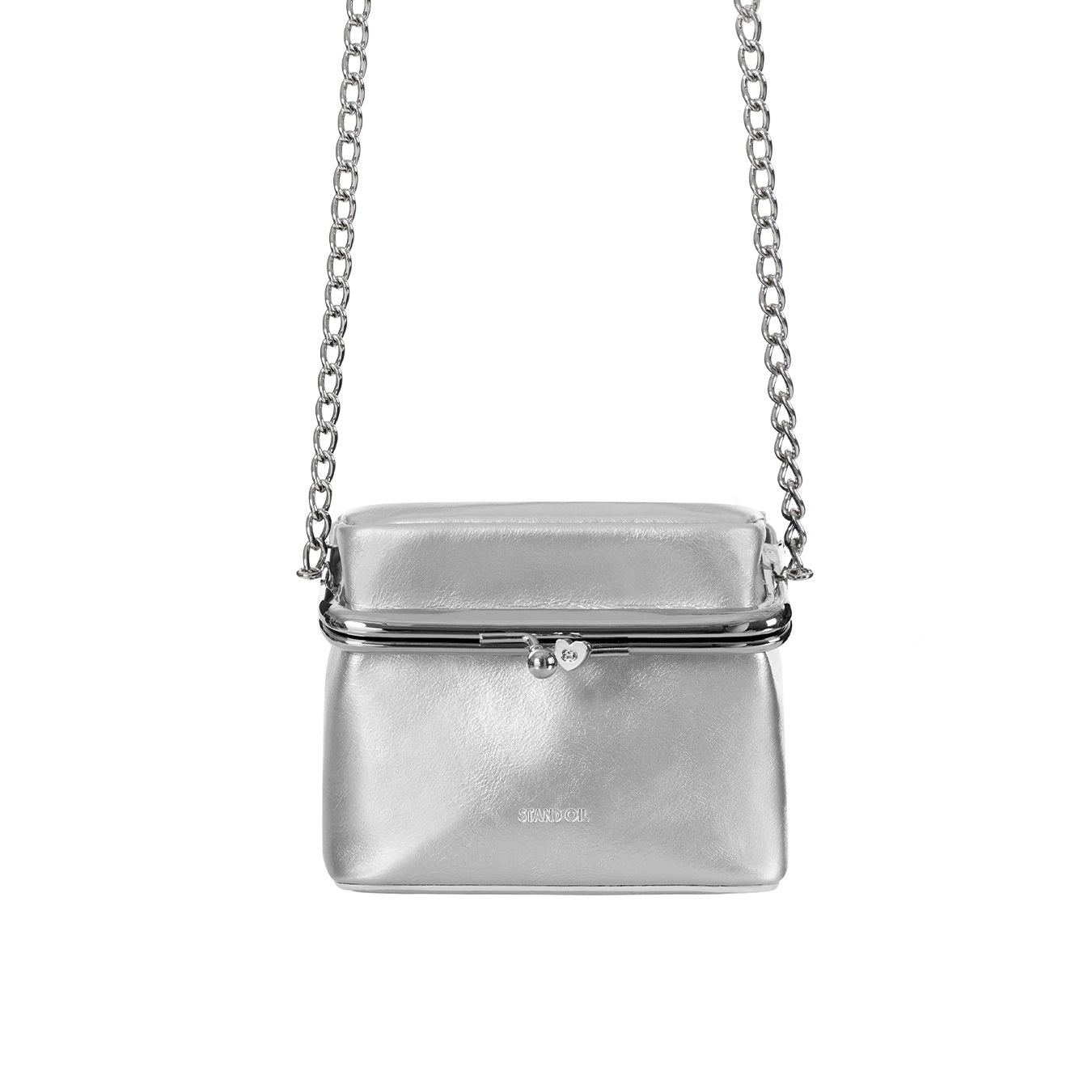 Túi Xách Stand Oil Hippo Bag #Silver-Kallos