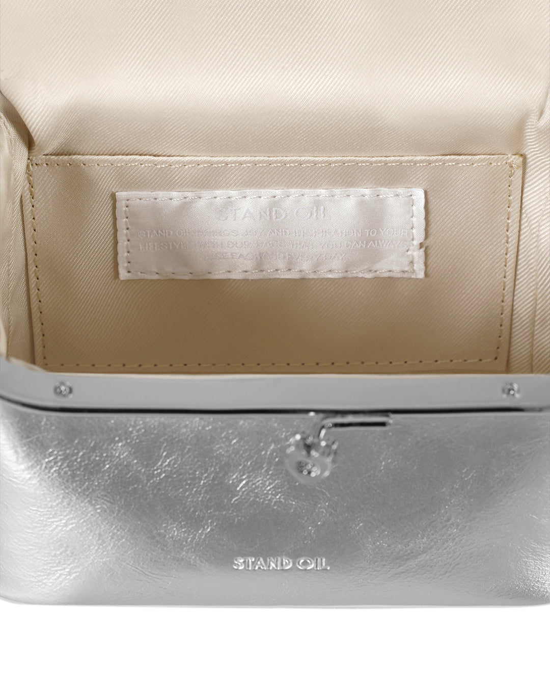 Túi Xách Stand Oil Hippo Bag #Silver