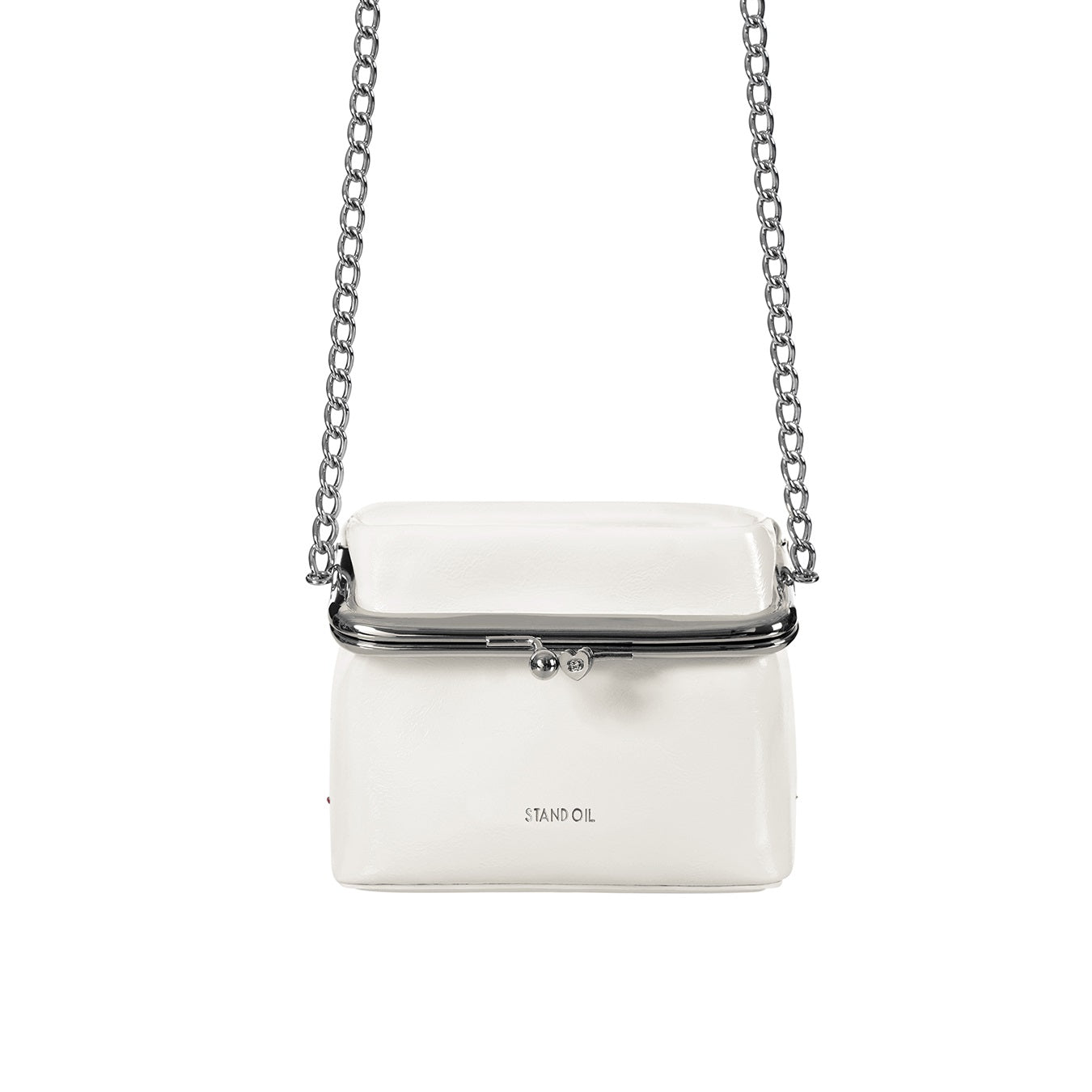 Túi Xách Stand Oil Hippo Bag #White-Kallos