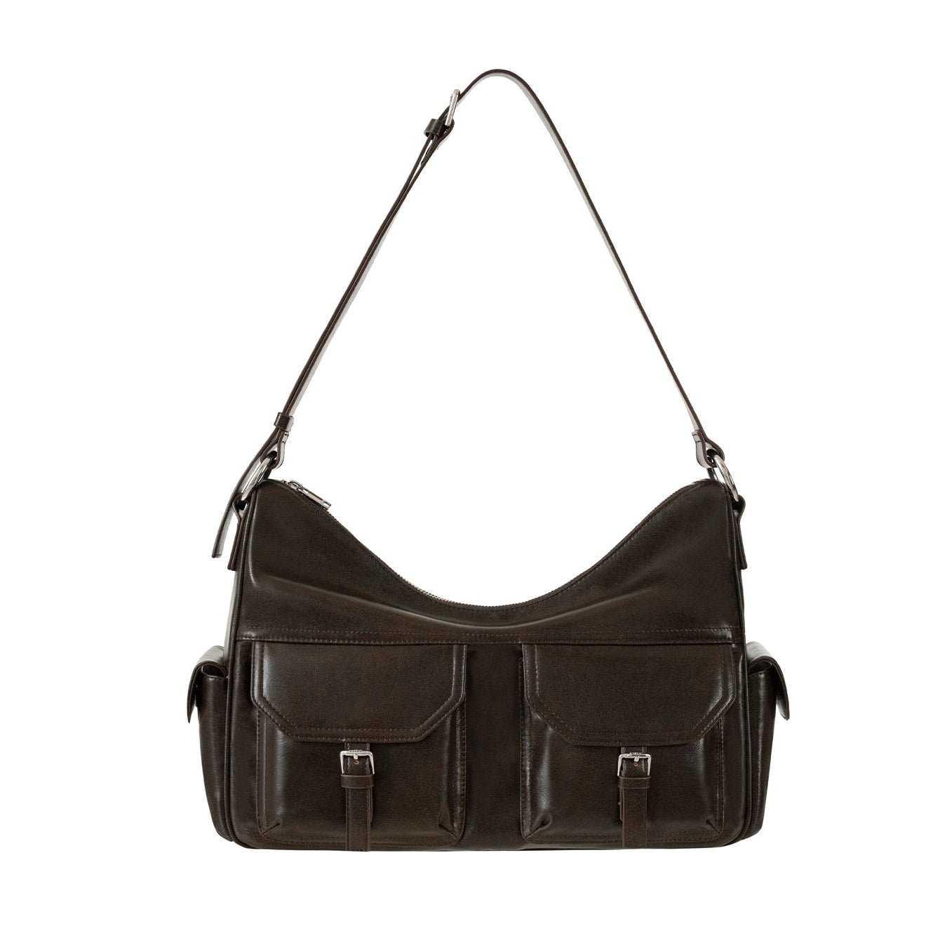 Túi Xách Stand Oil Joey Bag #Marron-Kallos