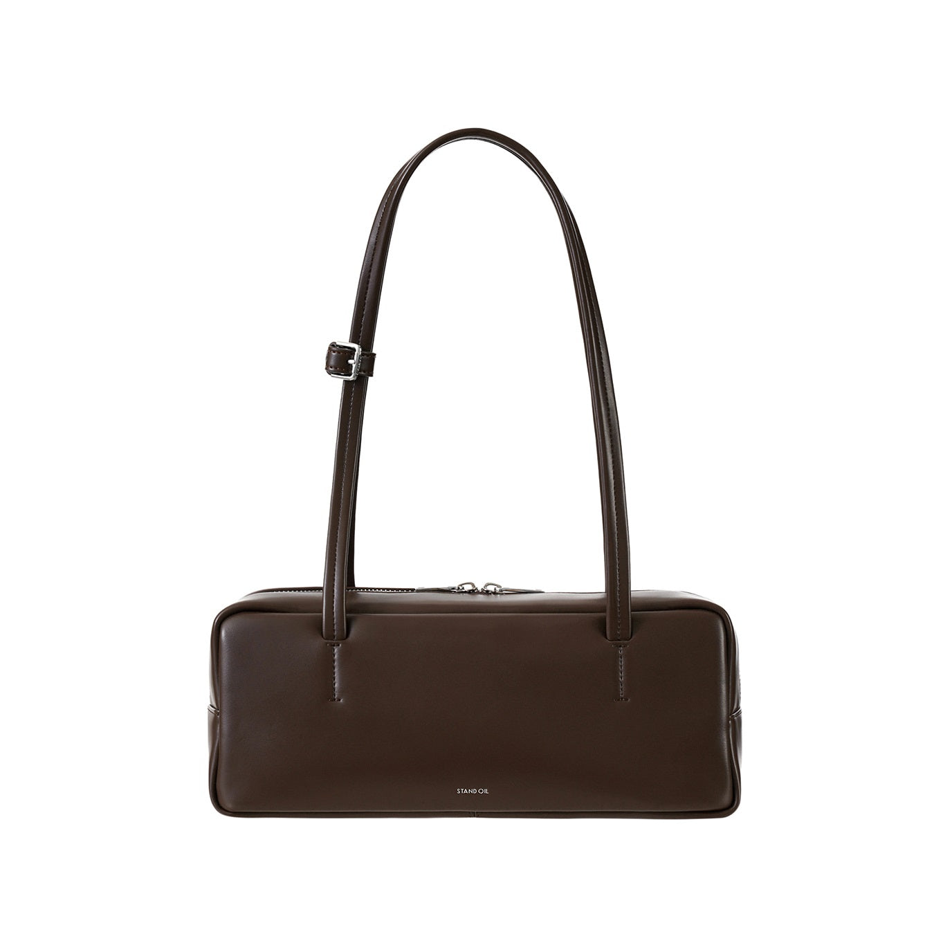 Túi Xách Stand Oil More Baguette Bag #Marron-Kallos