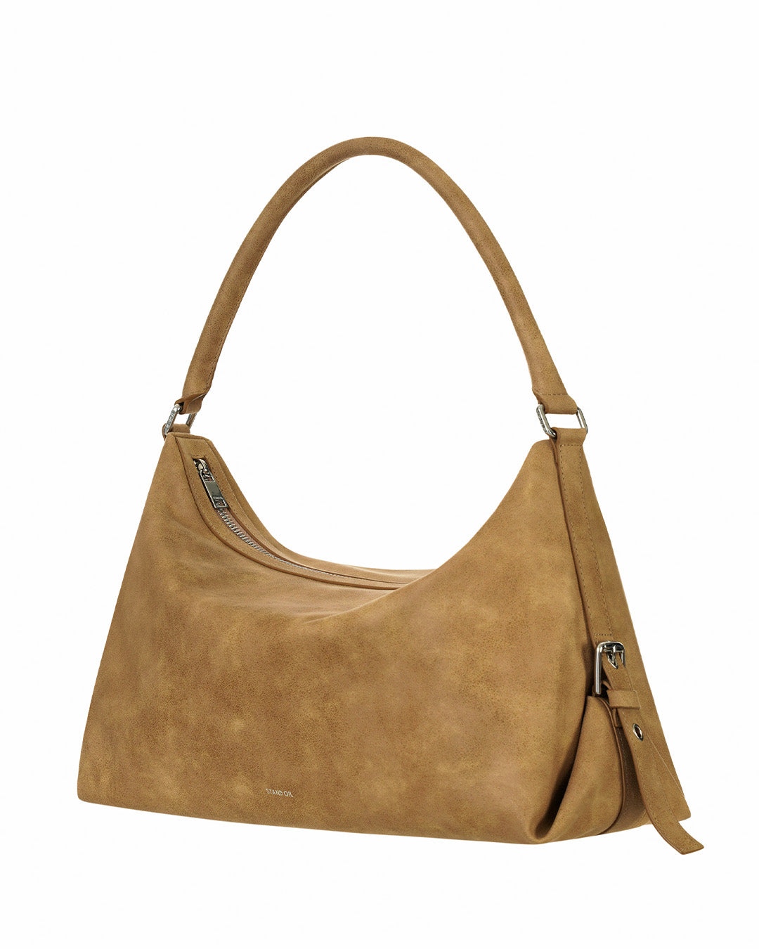 Túi Xách Stand Oil Mushy Bag #Camel
