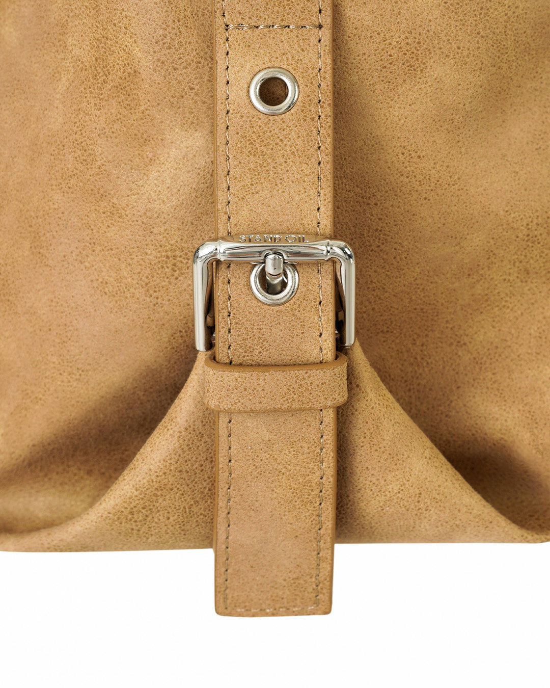 Túi Xách Stand Oil Mushy Bag #Camel