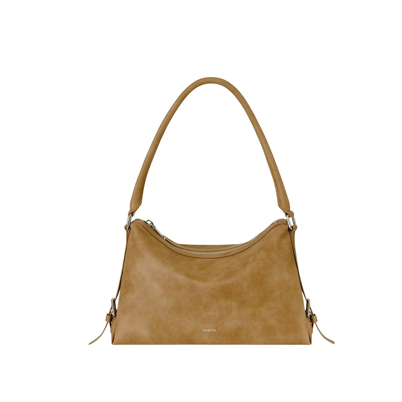 Túi Xách Stand Oil Mushy Bag Mini #Camel-Kallos