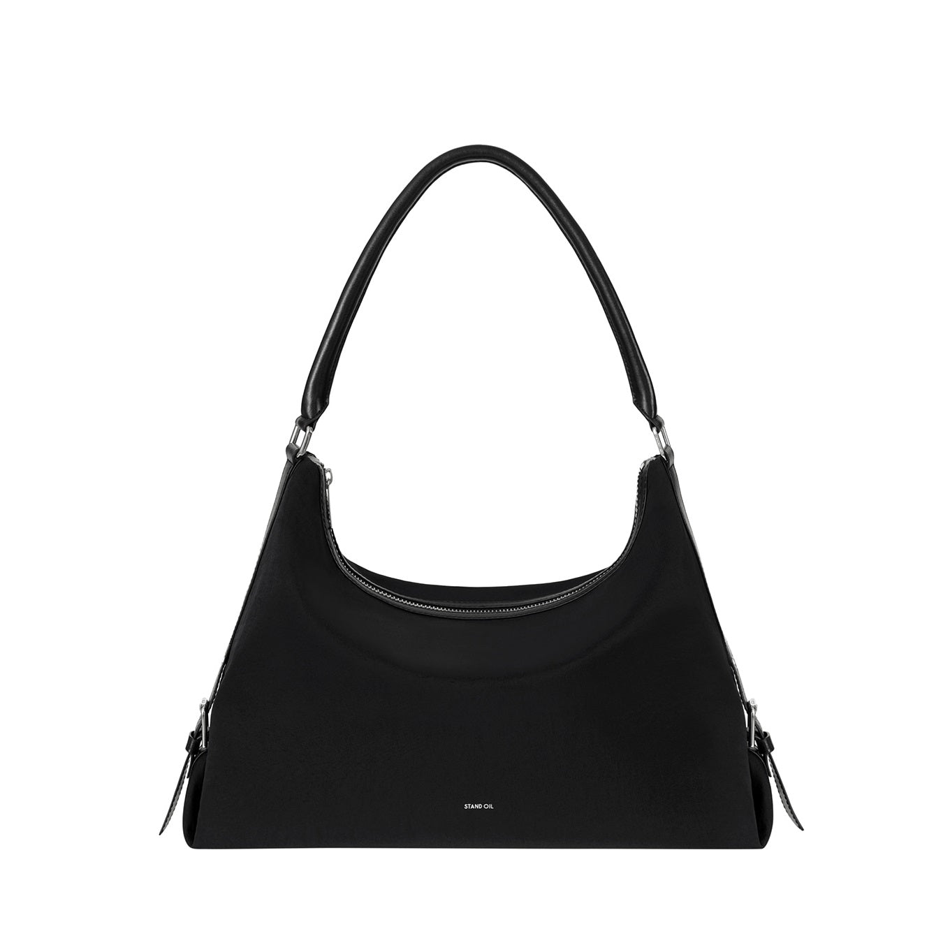 Túi Xách Stand Oil Mushy Bag Nylon #Black-Kallos
