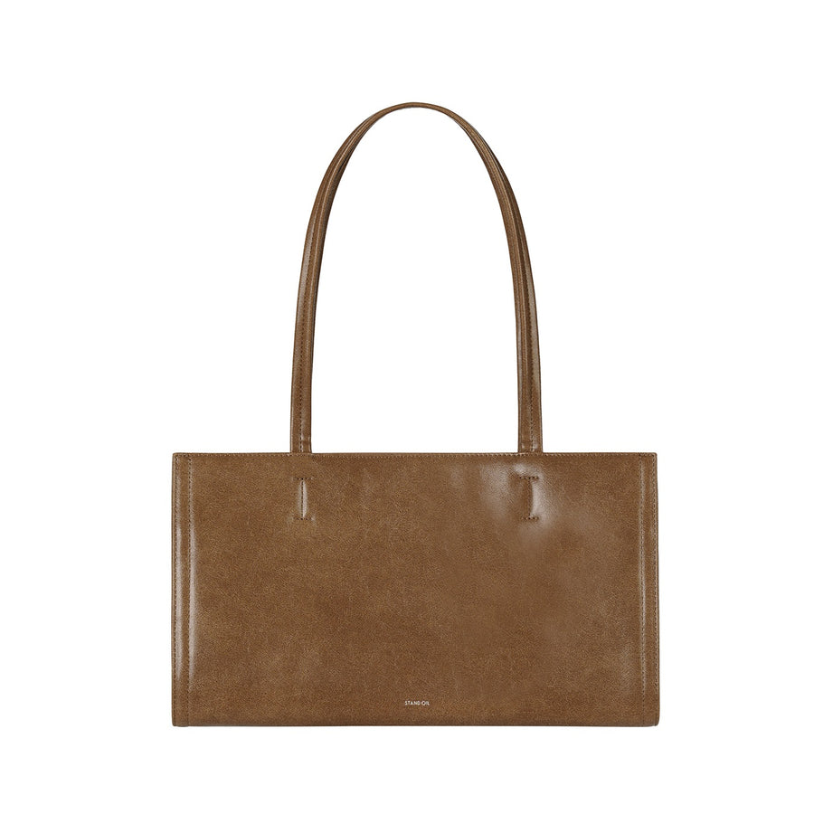 Túi Xách Stand Oil Oblong Bag #Brown-Kallos