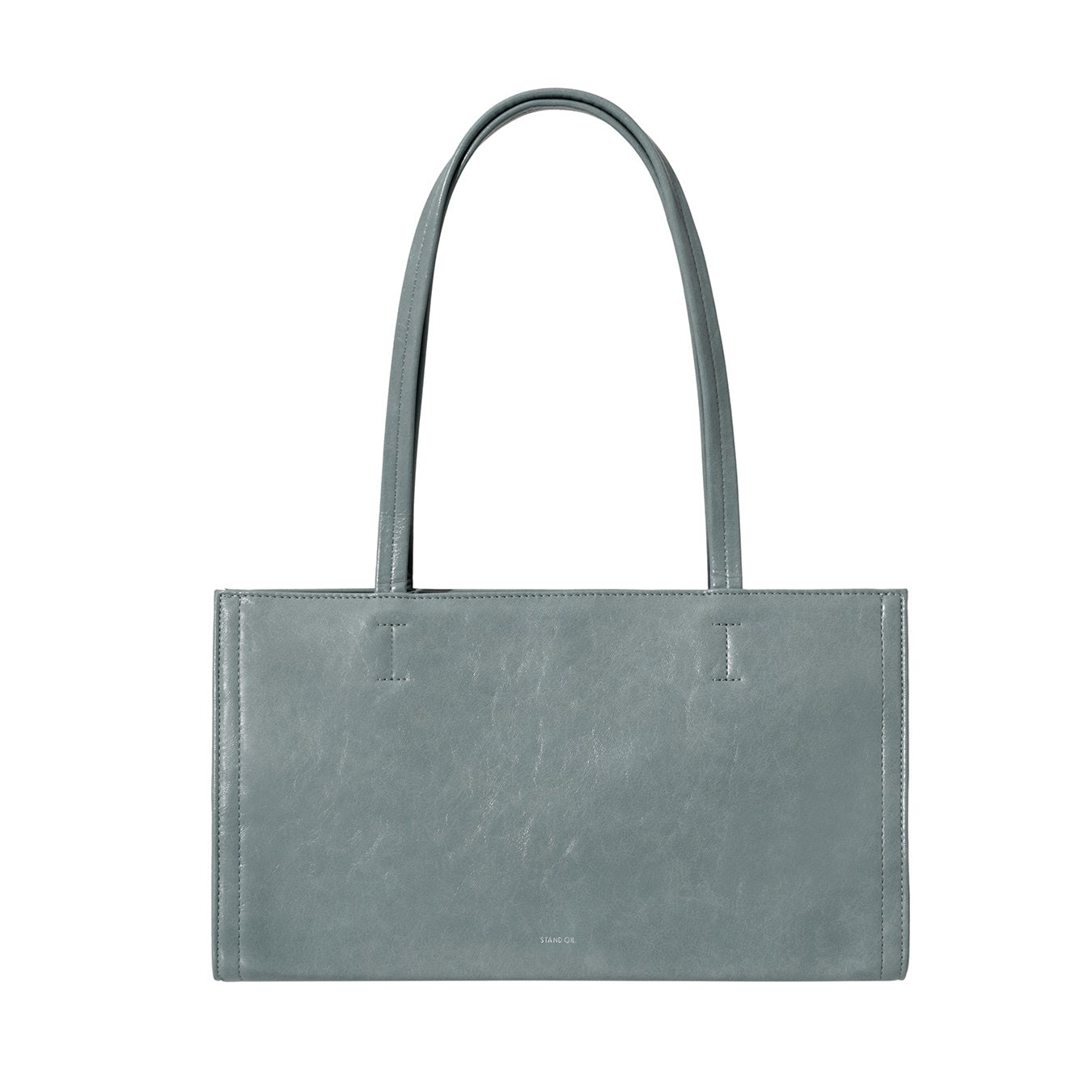 Túi Xách Stand Oil Oblong Bag #Denim Blue-Kallos
