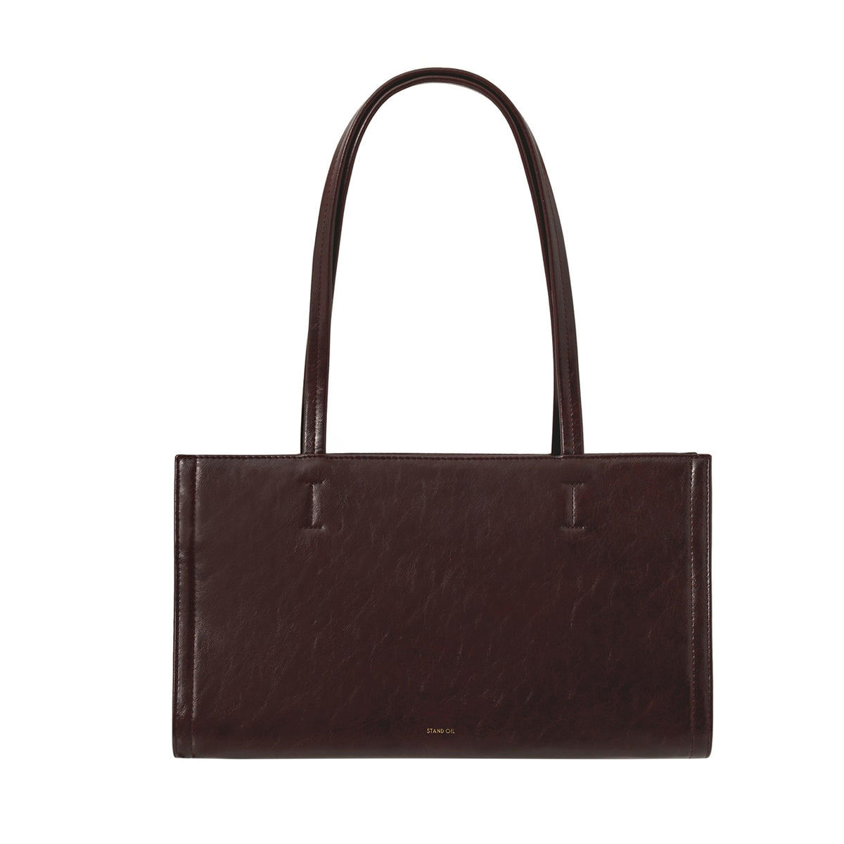 Túi Xách Stand Oil Oblong Bag #Marron