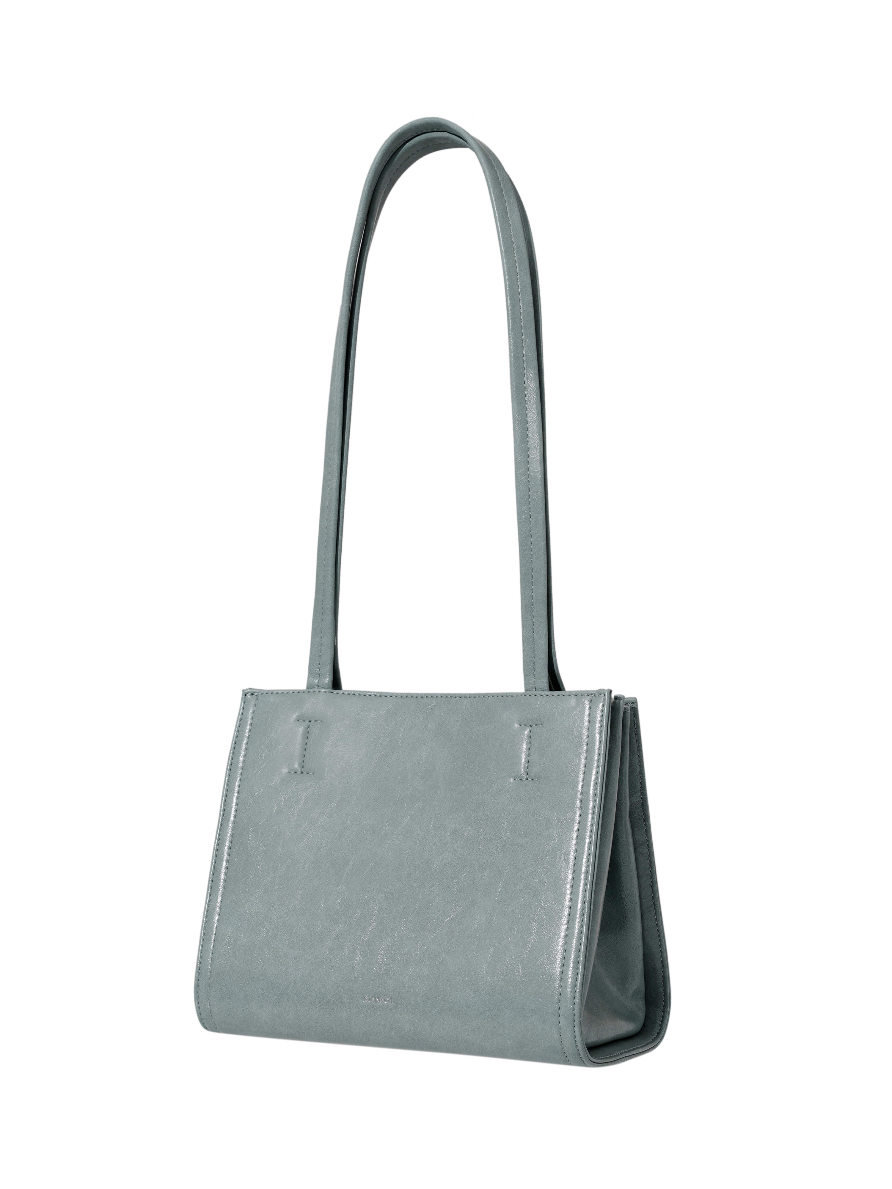 Túi Xách Stand Oil Oblong Bag Mini #Denim Blue-Kallos