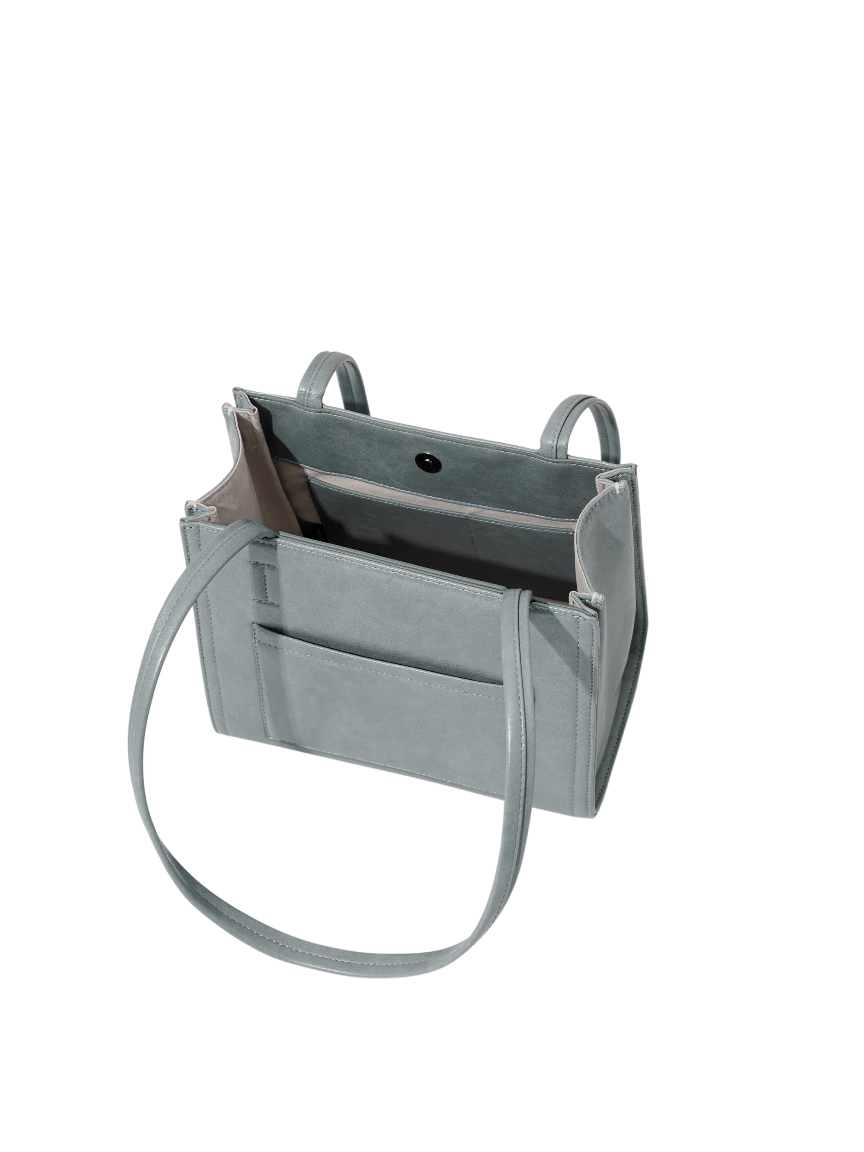 Túi Xách Stand Oil Oblong Bag Mini #Denim Blue-Kallos