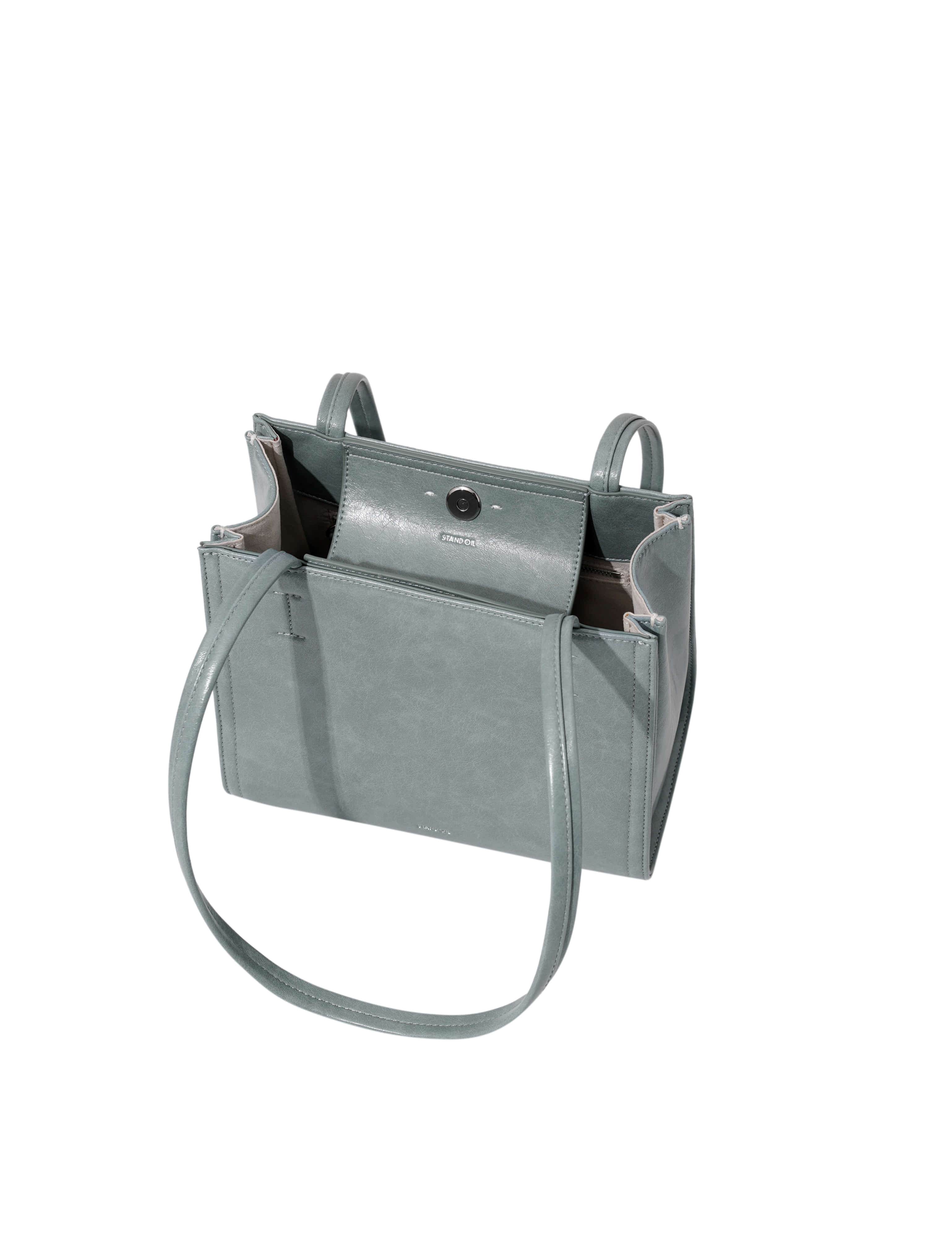 Túi Xách Stand Oil Oblong Bag Mini #Denim Blue-Kallos