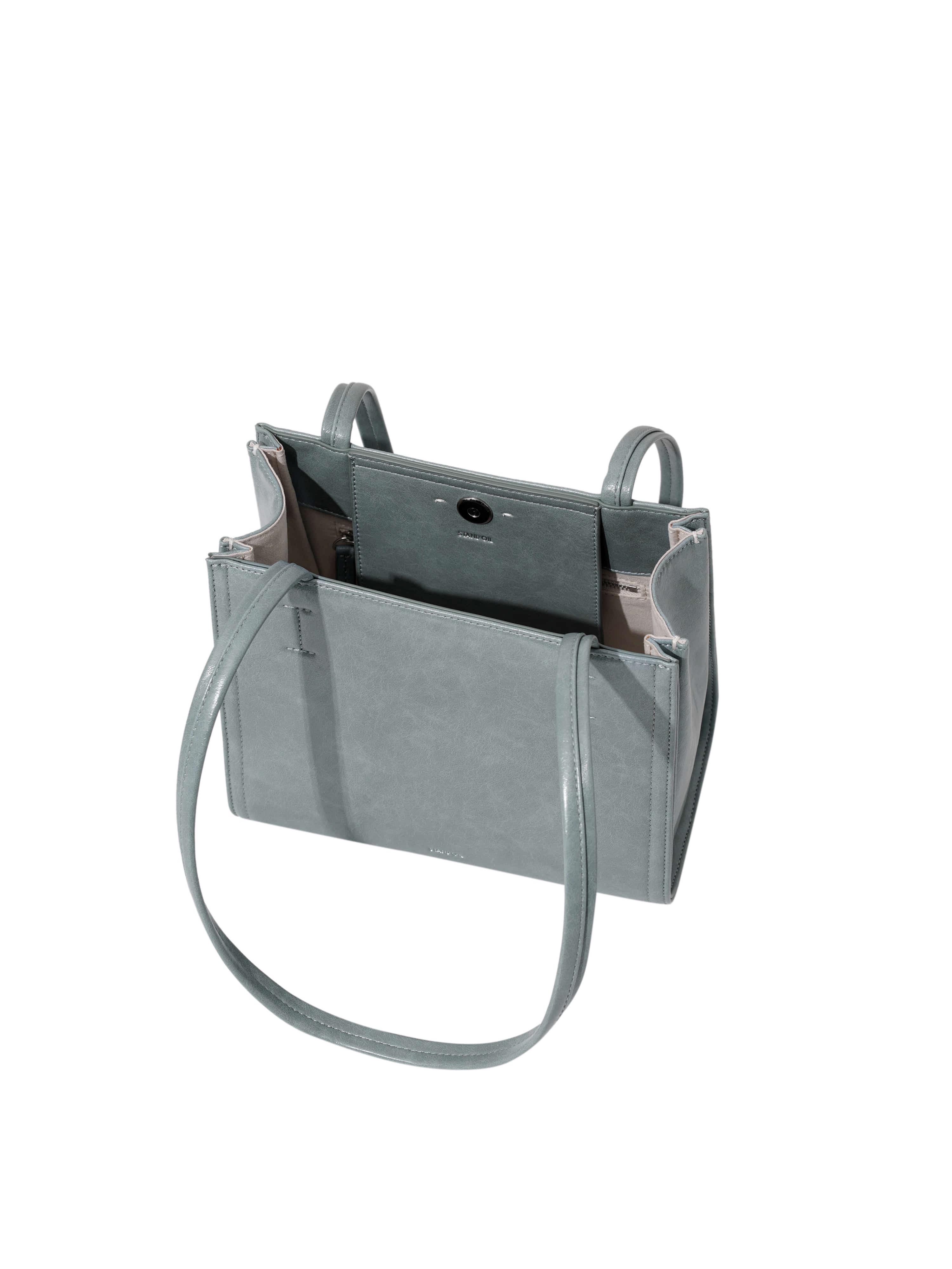 Túi Xách Stand Oil Oblong Bag Mini #Denim Blue-Kallos