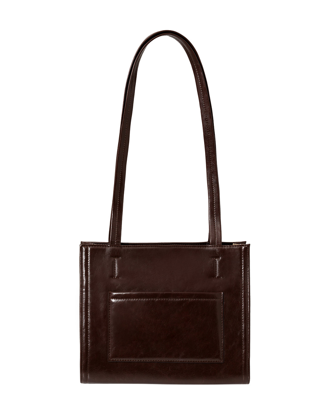 Túi Xách Stand Oil Oblong Bag Mini #Marron