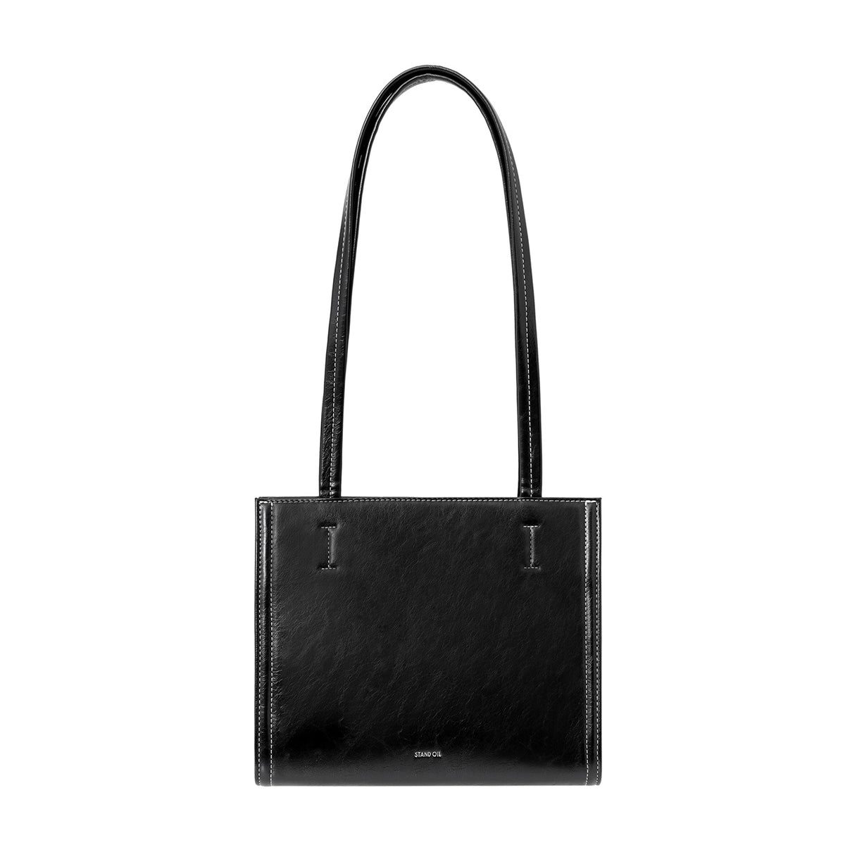 Túi Xách Stand Oil Oblong Bag Mini #Stitch Black