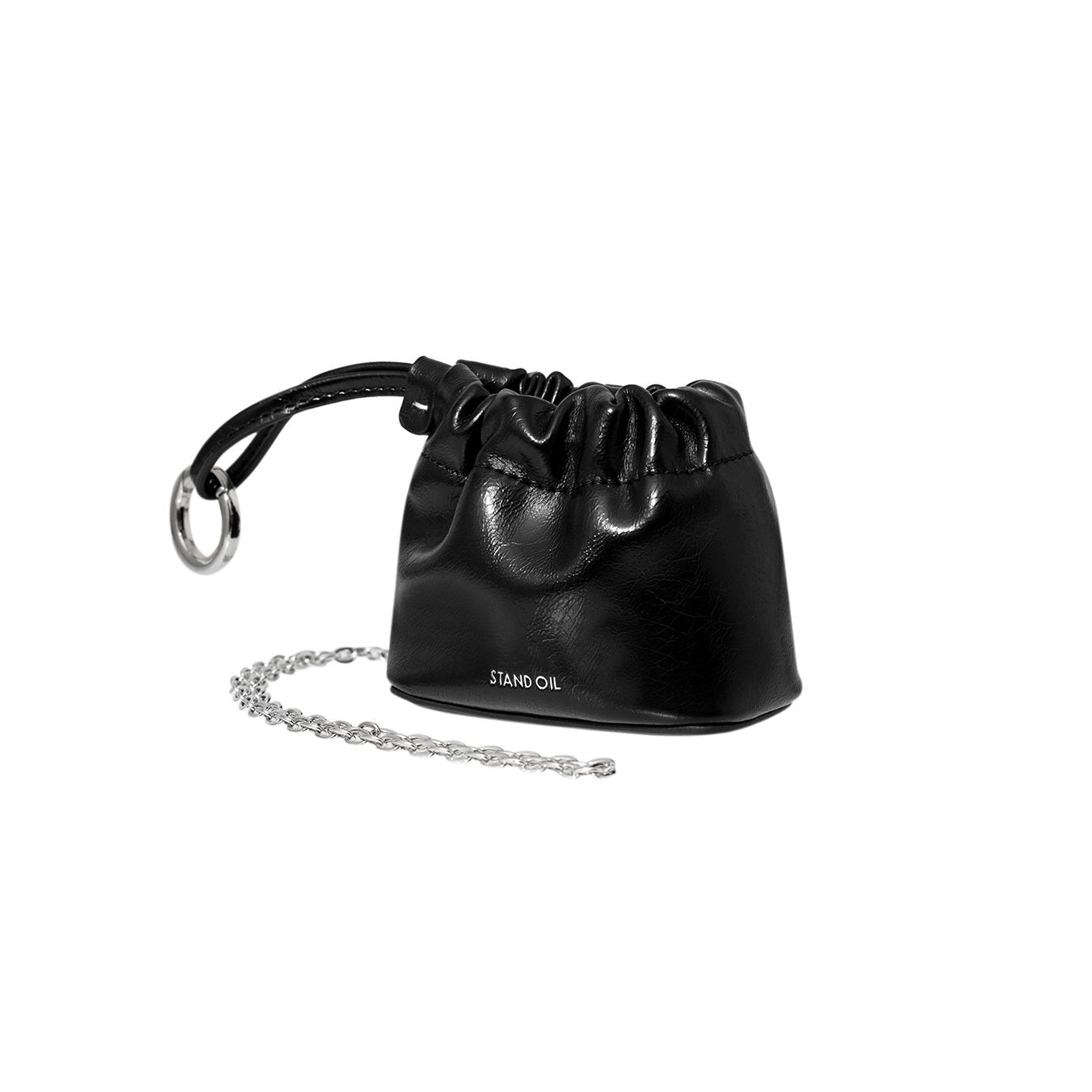 Túi Xách Stand Oil Pandoro Mini #Black-Kallos