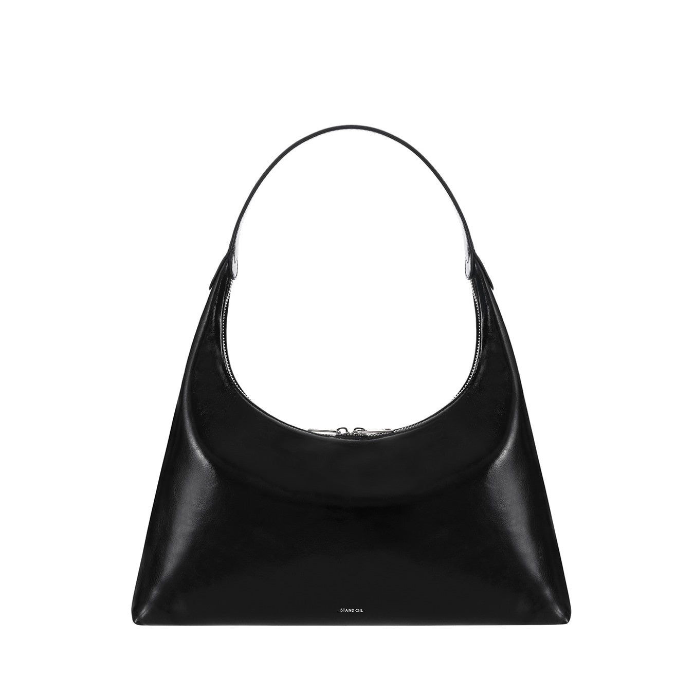 Túi Xách Stand Oil Plump Bag Large #Black-Kallos